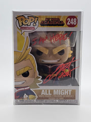 My Hero Academia 248 All Might Autographed Pop Vinyl
