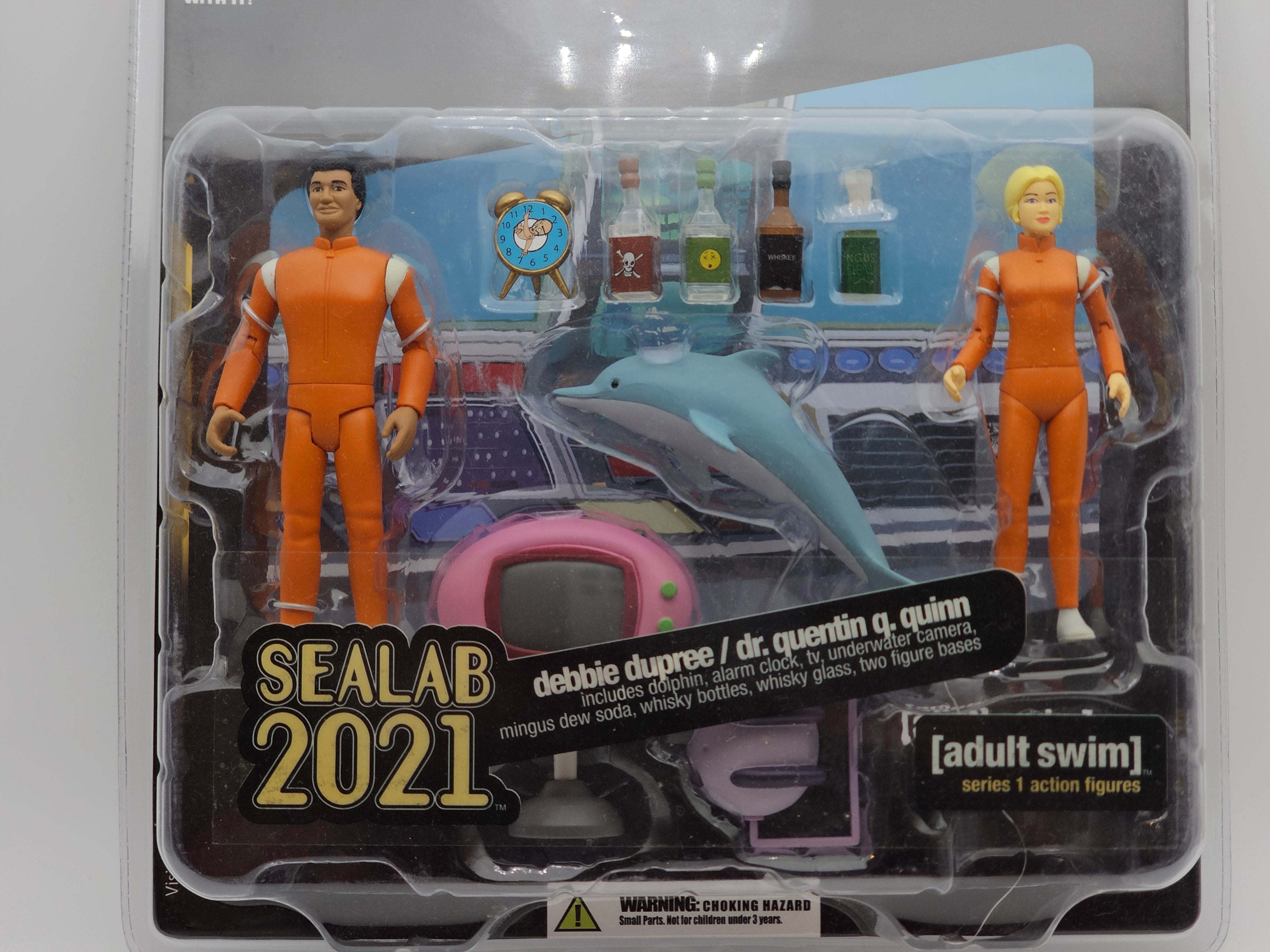 Adult Swim Palisades Series 1 Action Figures Sealab 2021