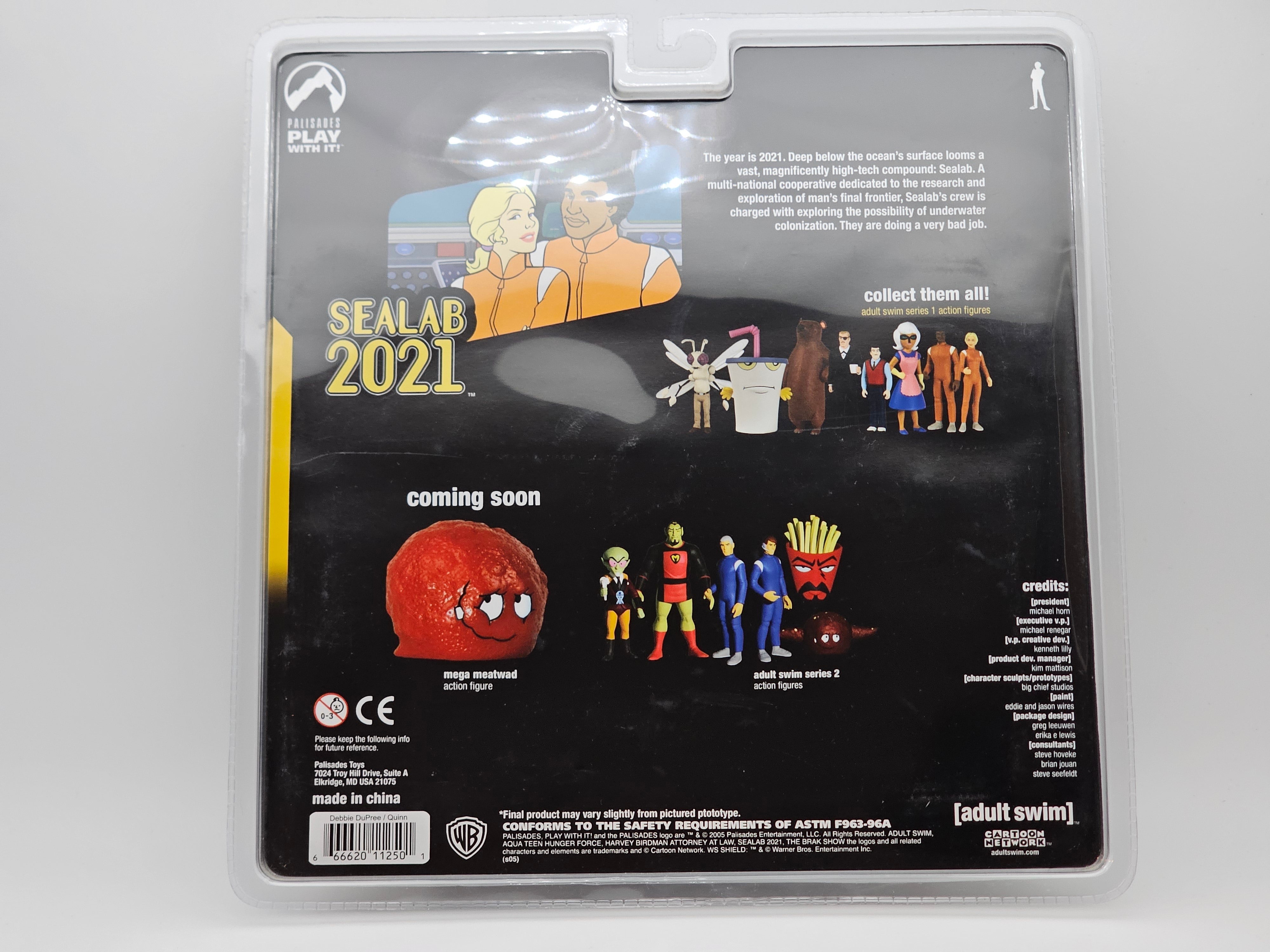Adult Swim Palisades Series 1 Action Figures Sealab 2021