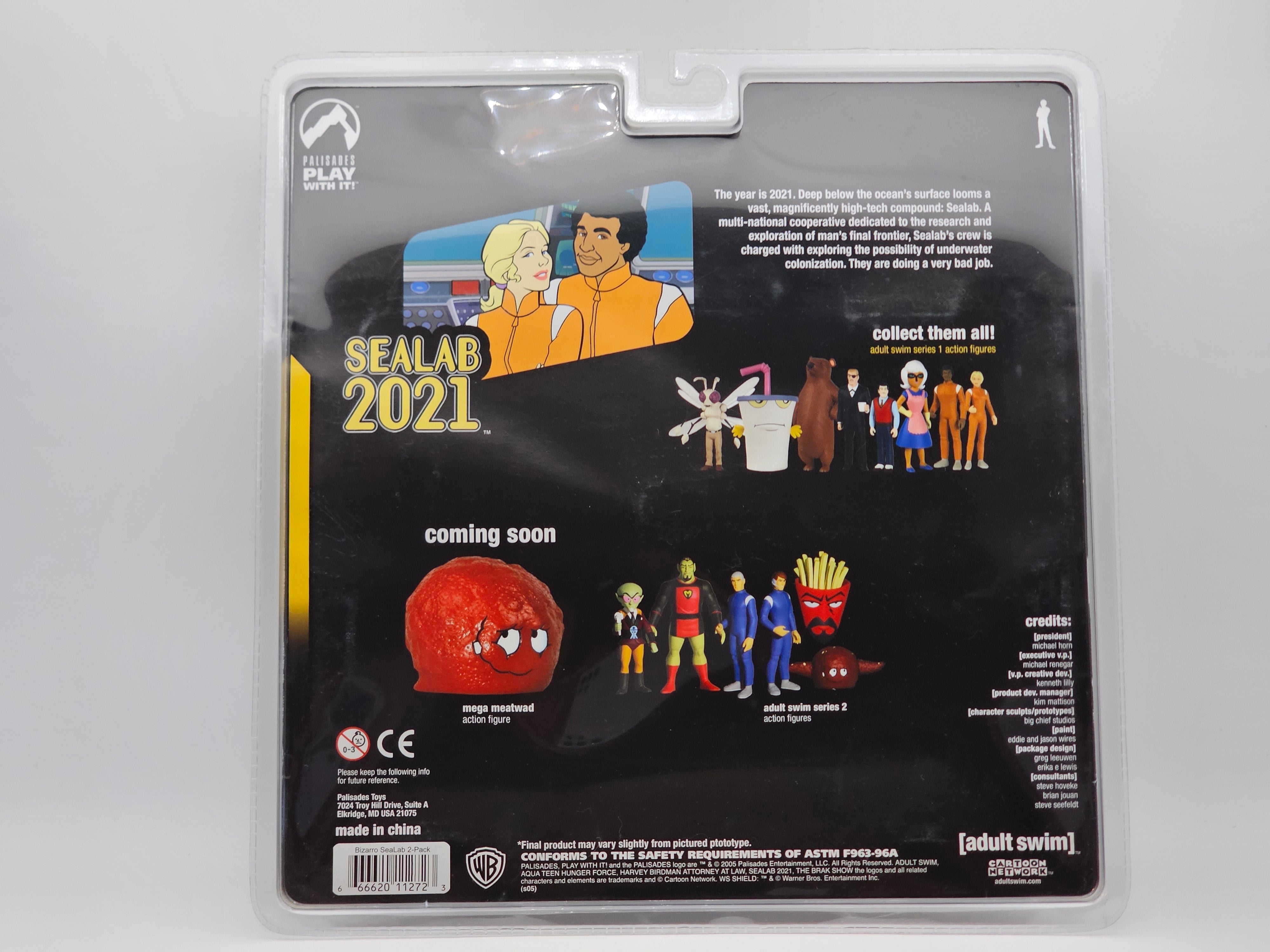 Adult Swim Palisades Series 1 Action Figures Sealab 2021