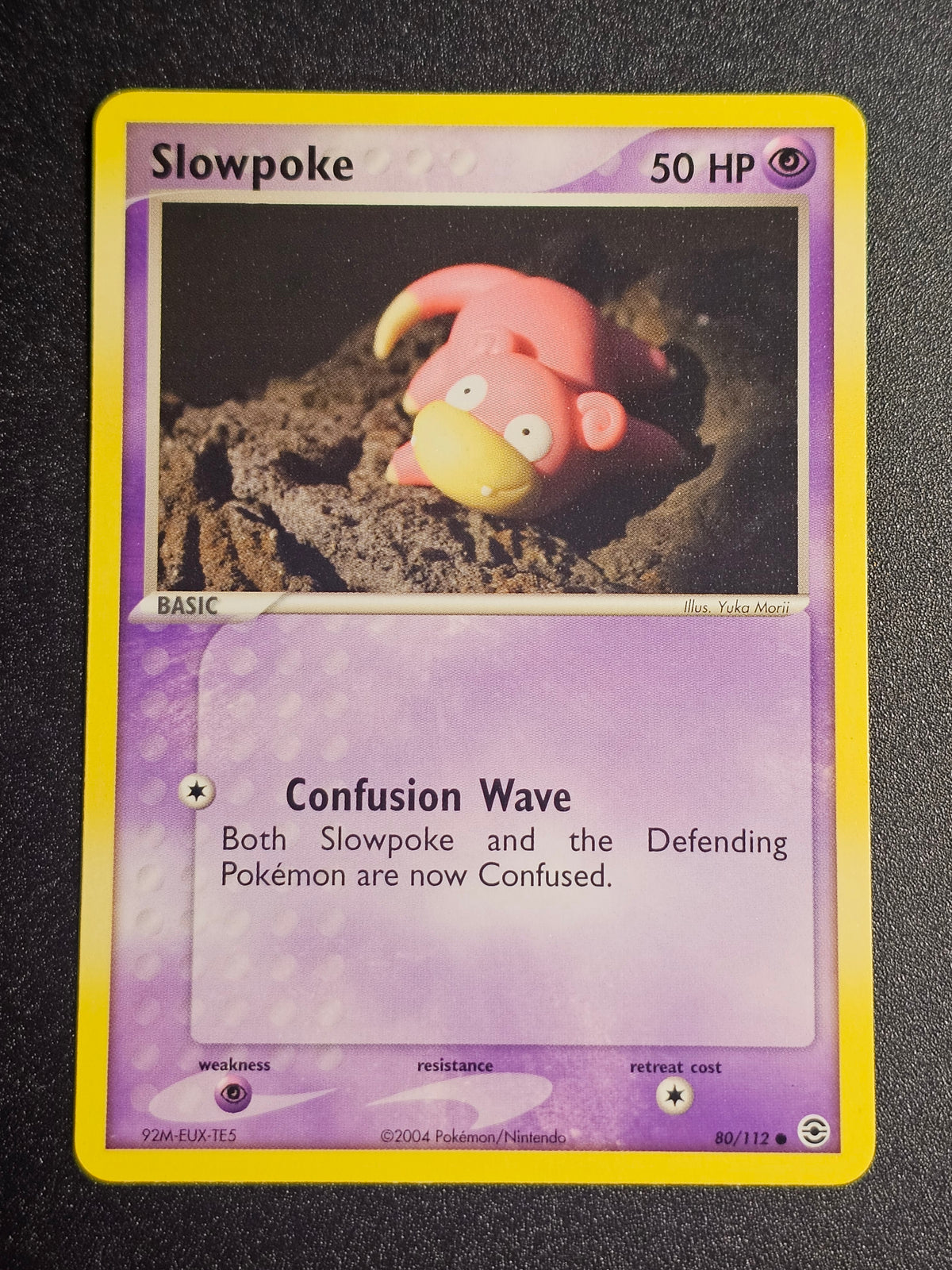Pokemon TCG - Slowpoke 80/112 Firered & Leafgreen