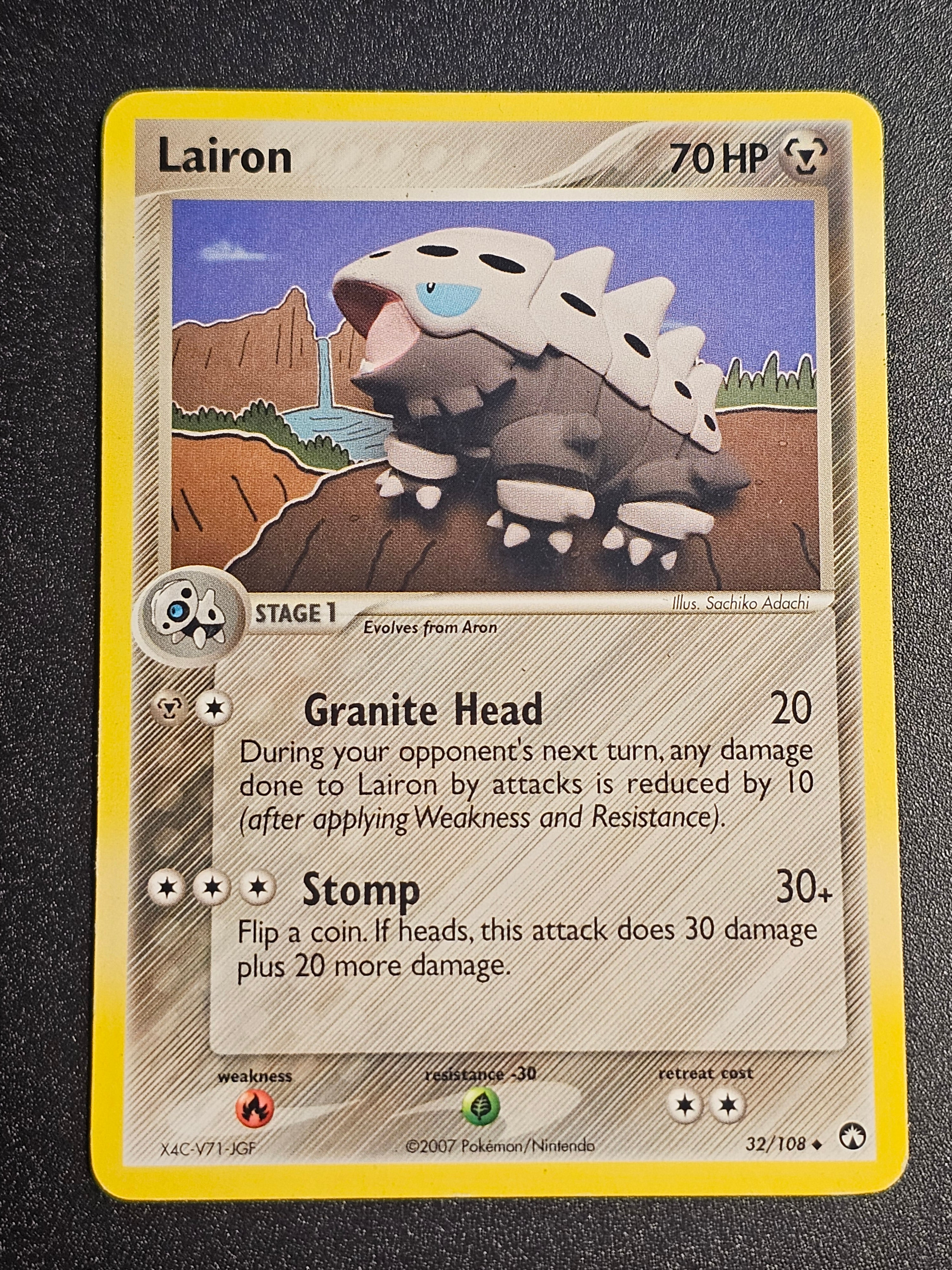 Pokemon TCG - Lairon 32/108 Power Keepers