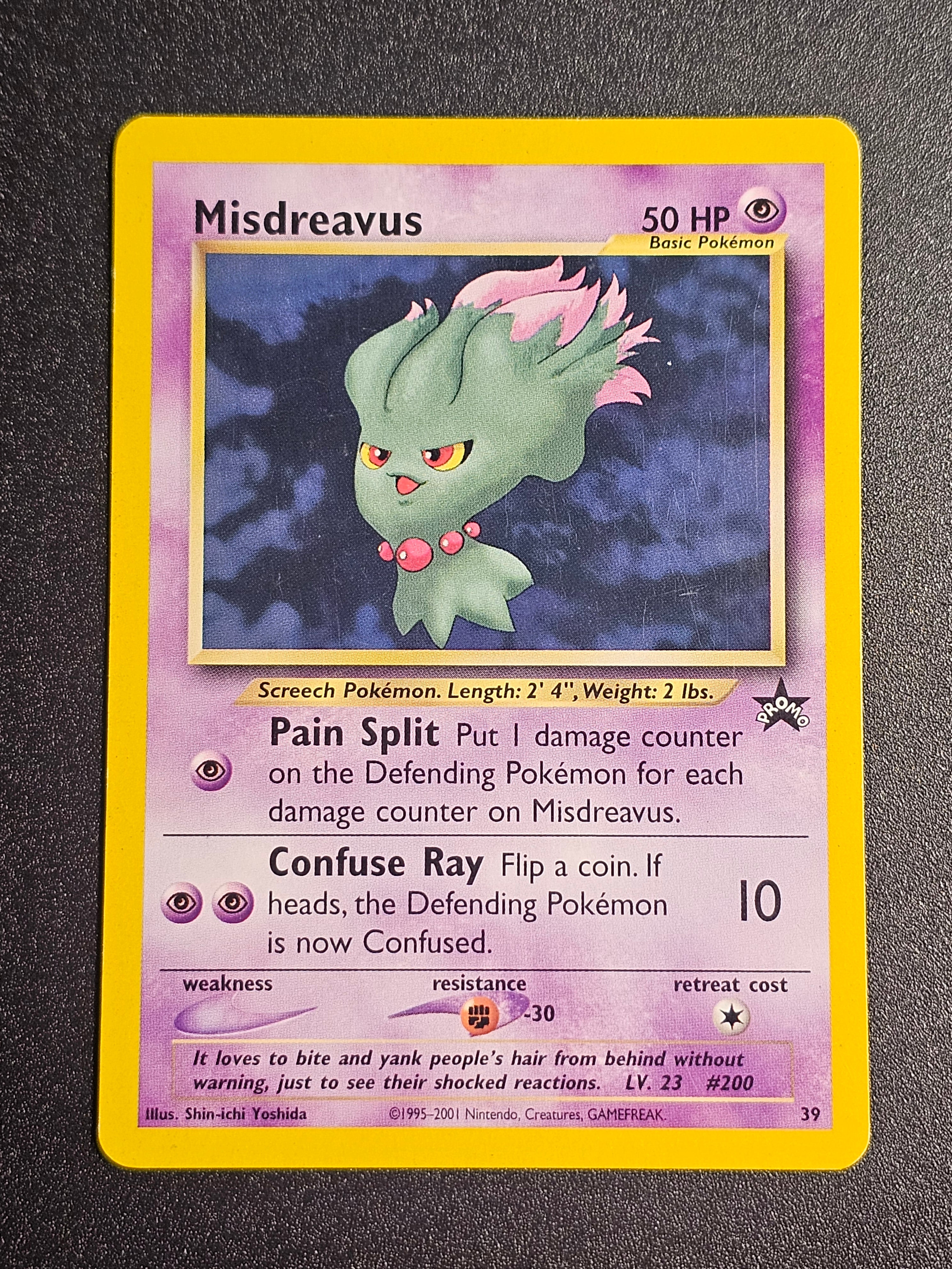 Pokemon TCG - Misdreavus 39 Promo
