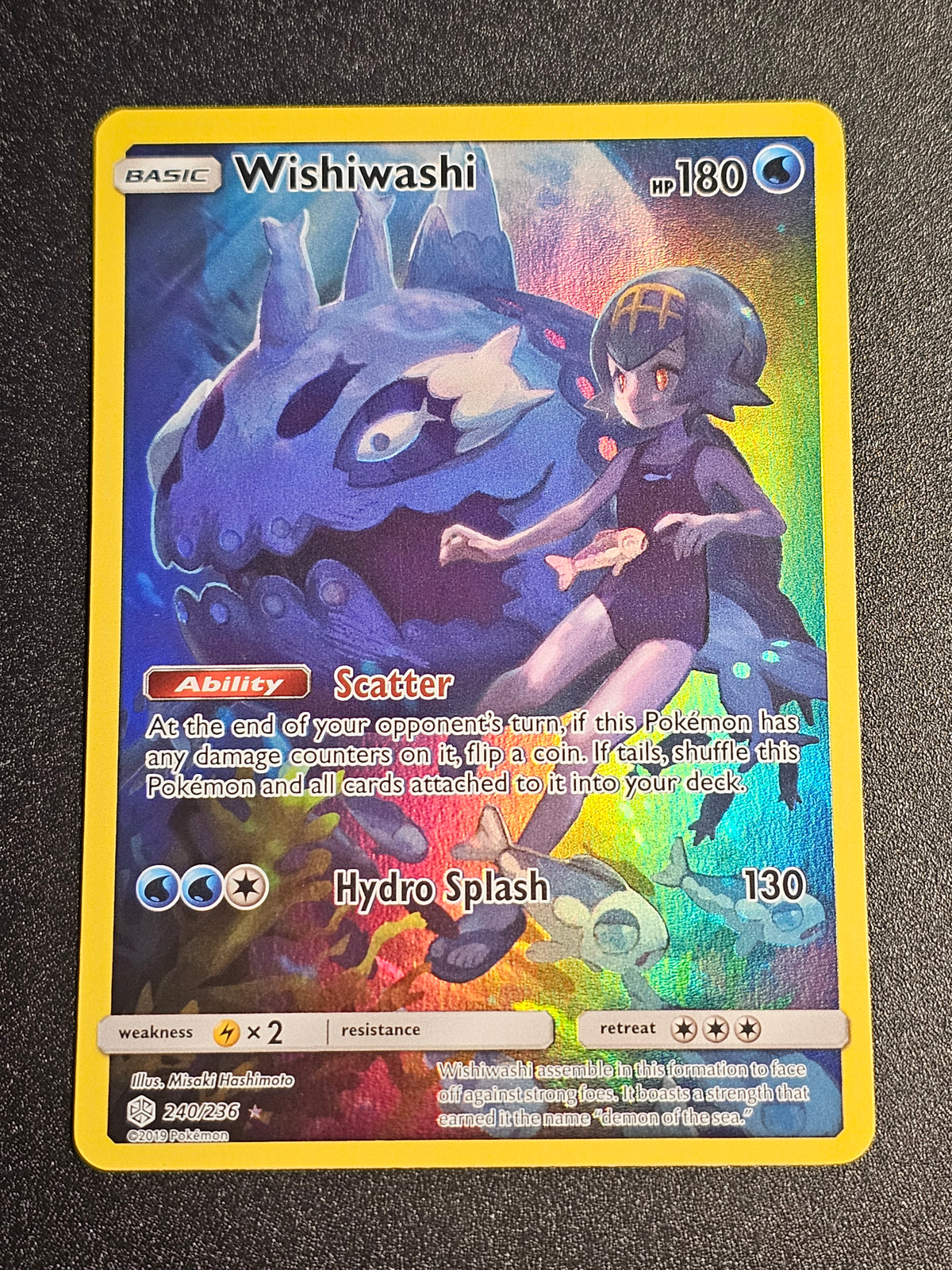 Pokemon TCG - Wishiwashi 240/236 Cosmic Eclipse