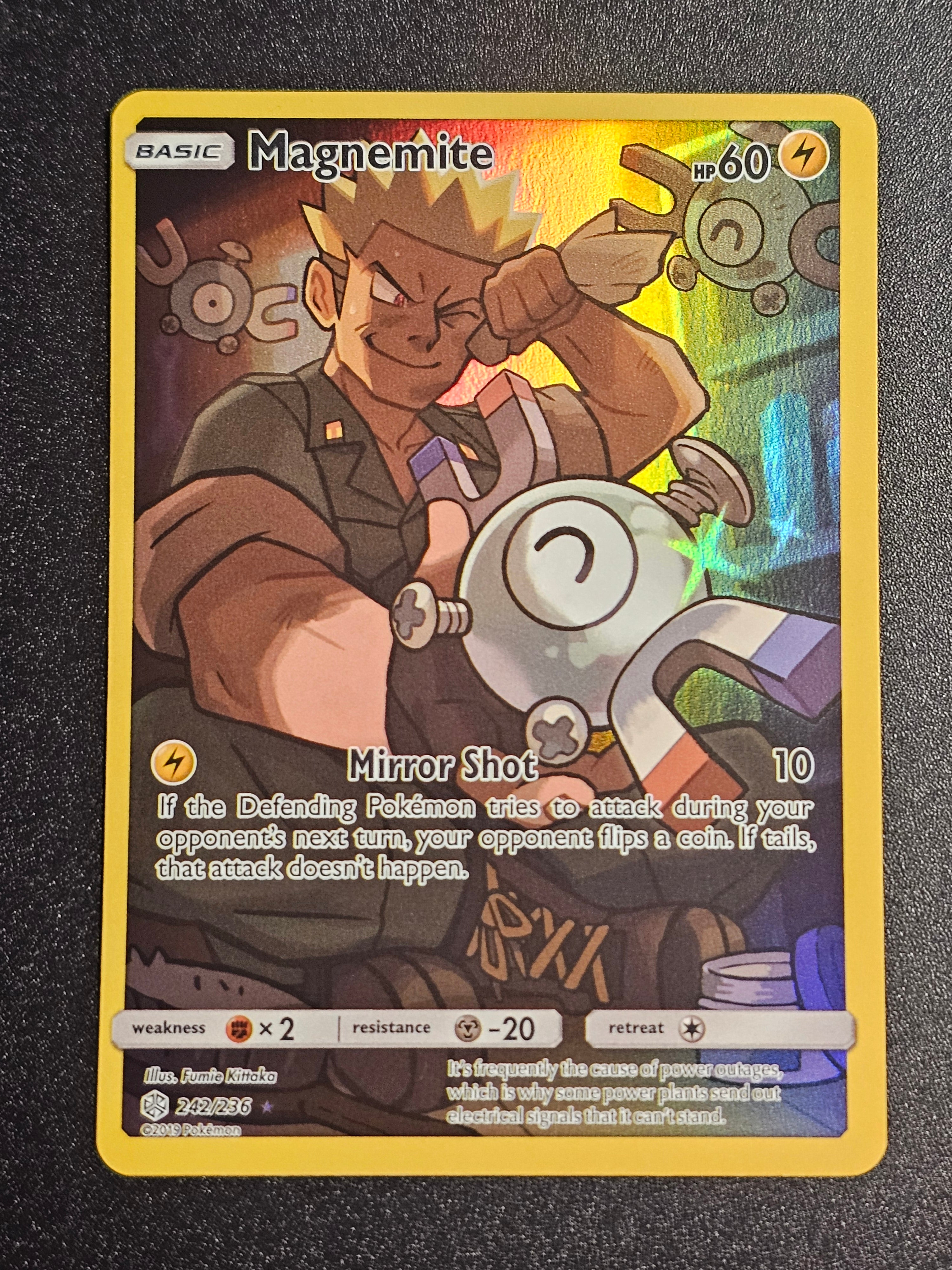 Pokemon TCG - Magnemite 242/236 Cosmic Eclipse