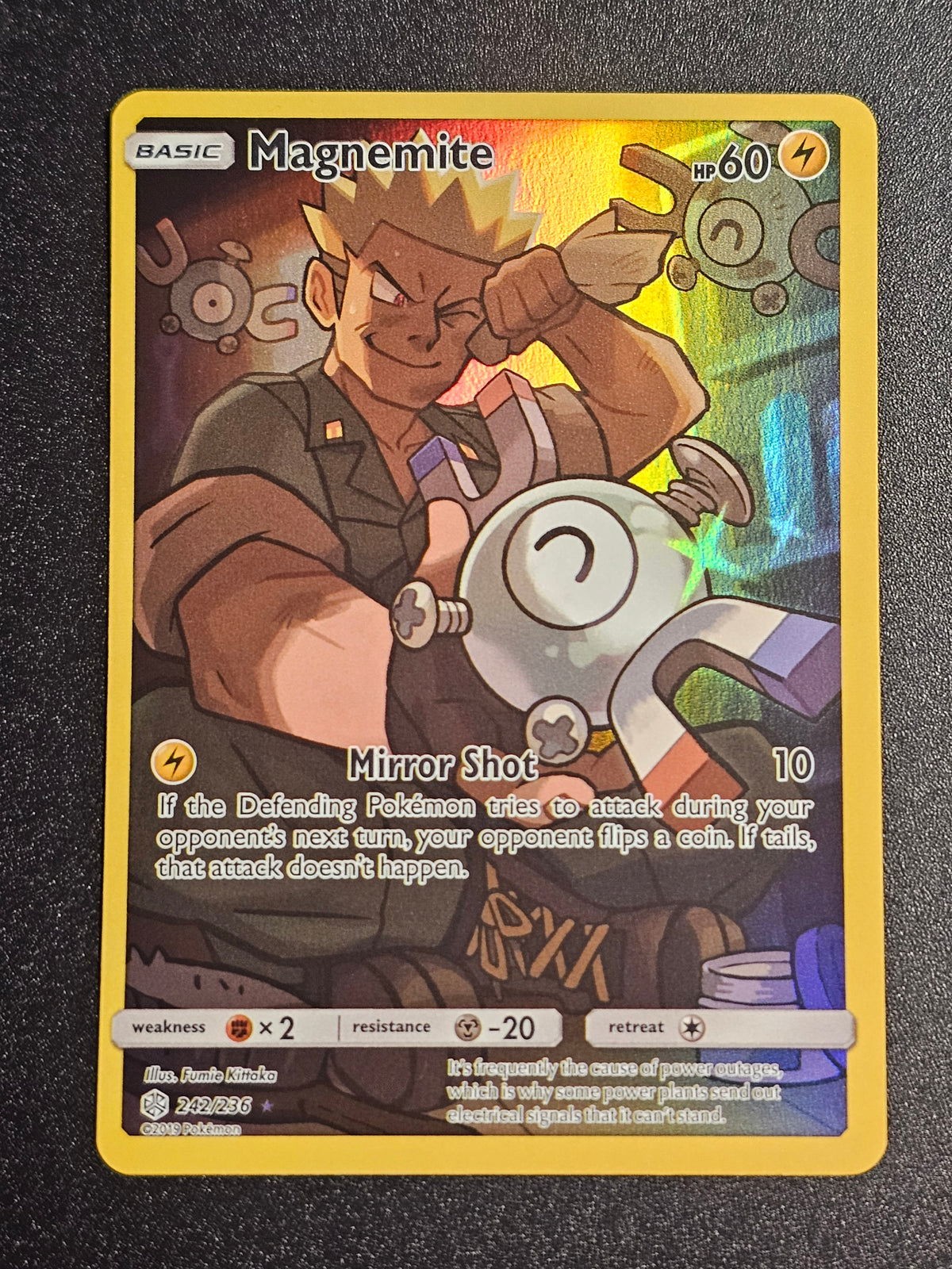 Pokemon TCG - Magnemite 242/236 Cosmic Eclipse