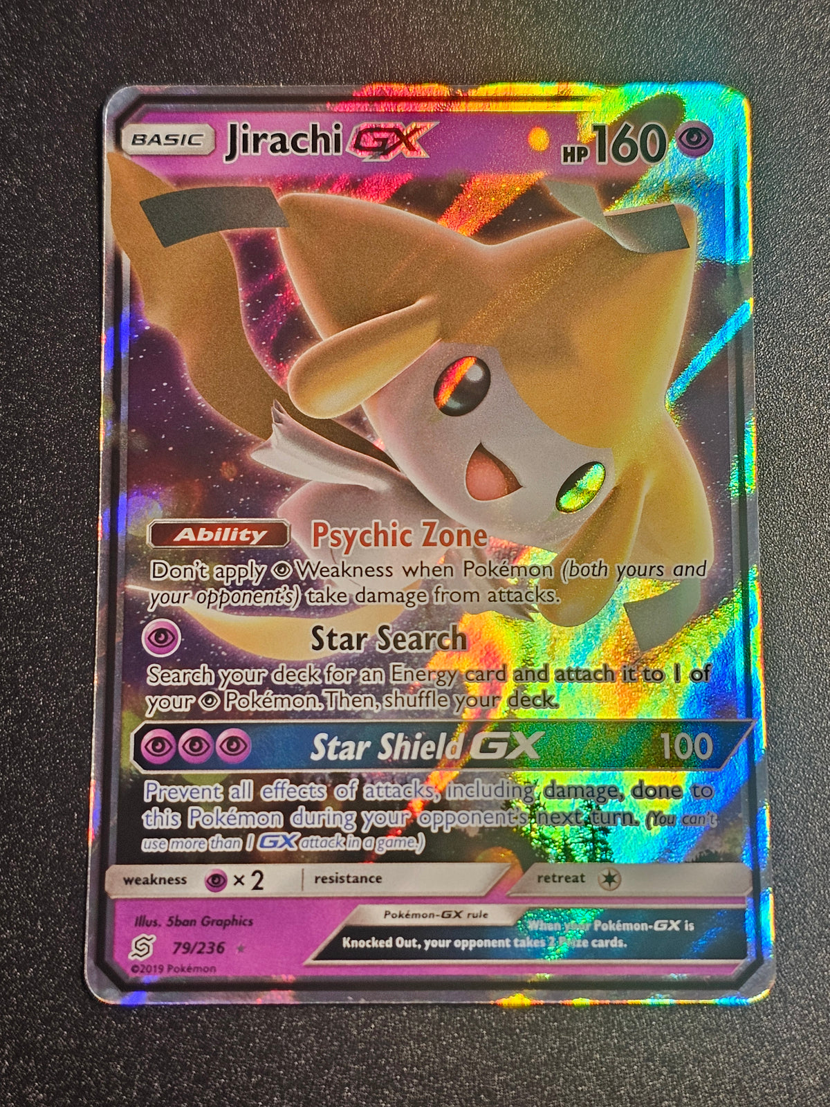 Pokemon TCG - Jirachi GX 79/236 Unified Minds