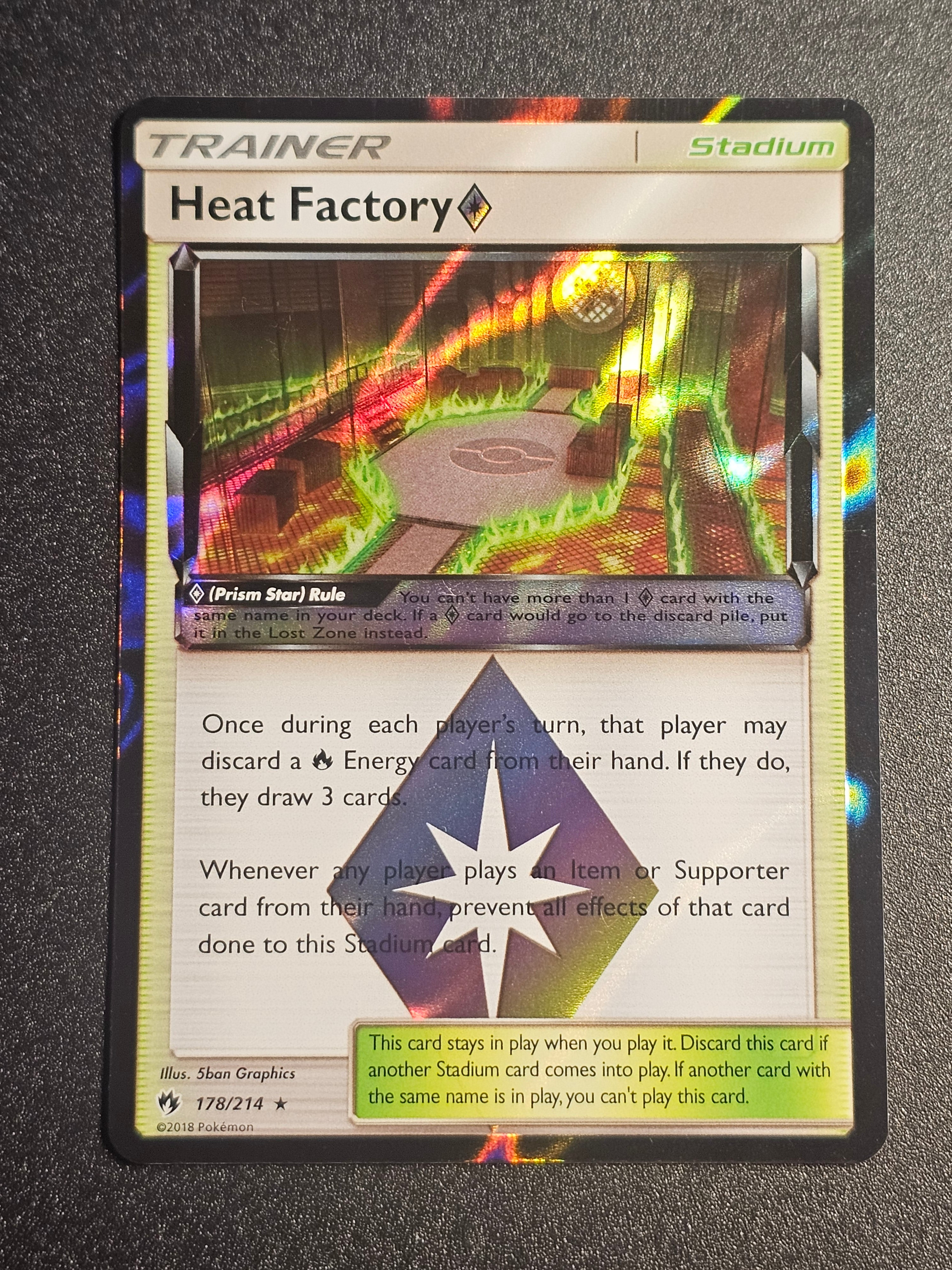 Pokemon TCG - Heat Factory 178/214 Lost Thunder