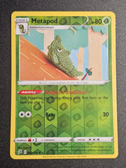 Pokemon TCG - Metapod 002/192 Reverse Holo Rebel Clash