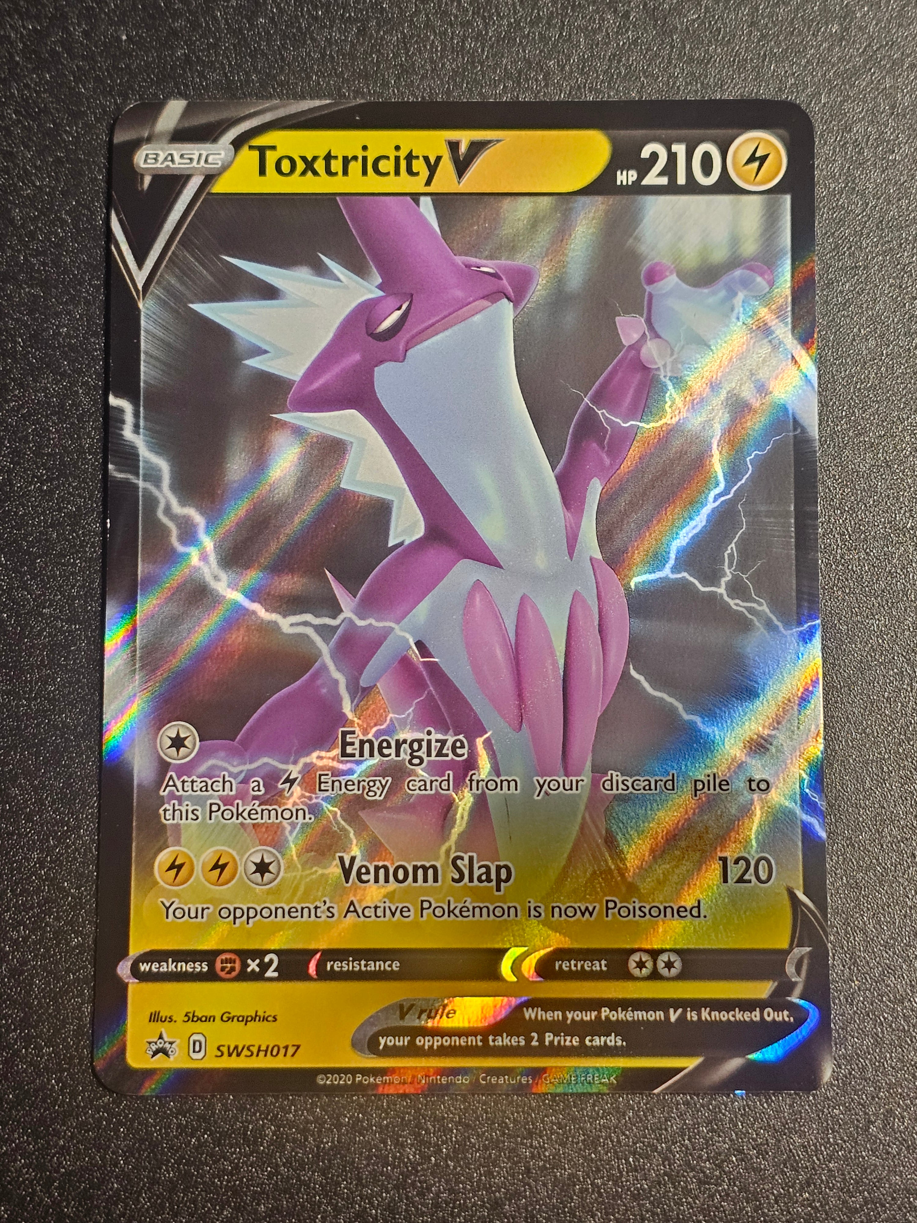 Pokemon TCG - Toxtricity V SWSH017 Promo