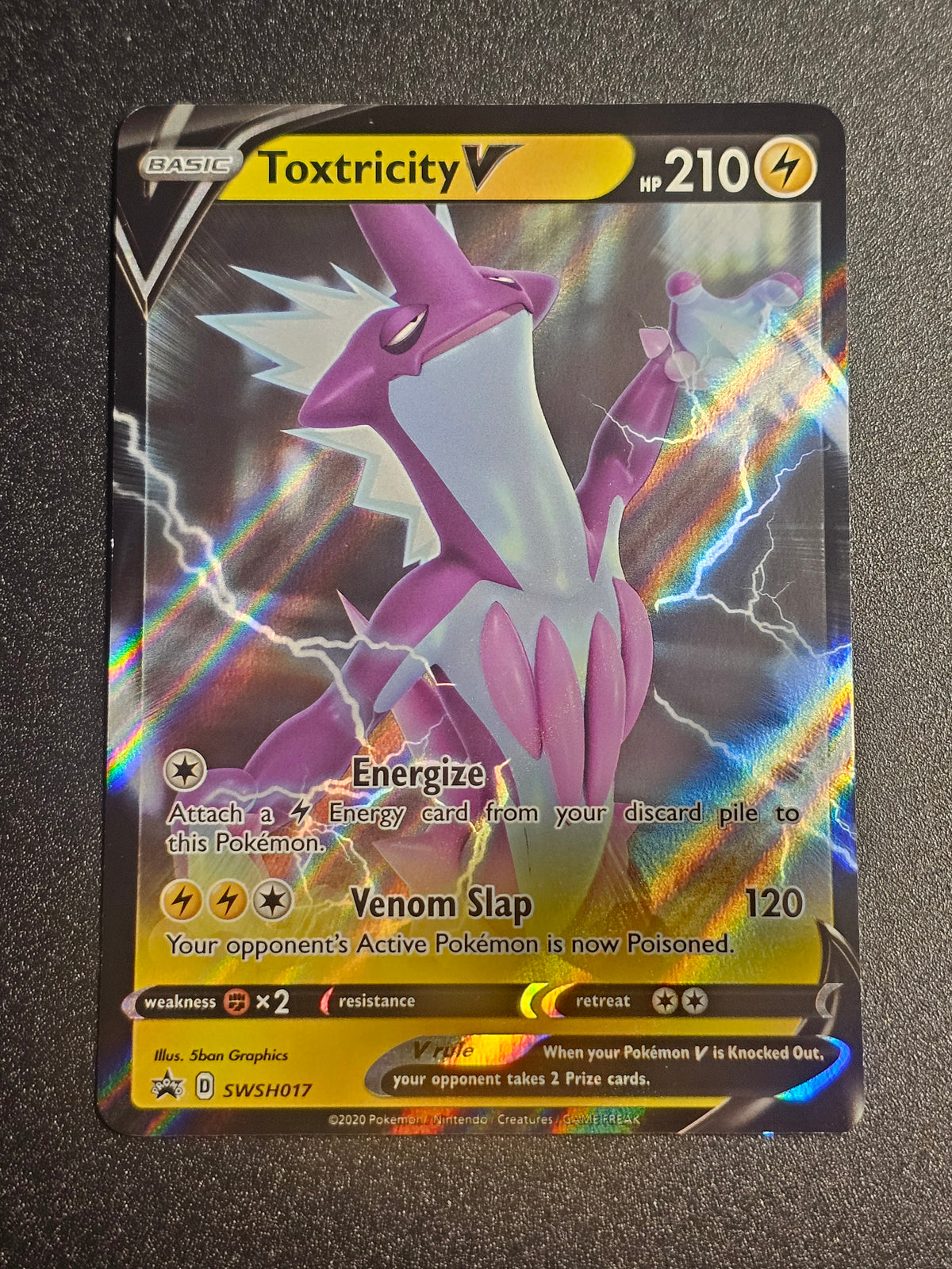 Pokemon TCG - Toxtricity V SWSH017 Promo