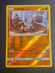Pokemon TCG - Cubone 105/236 Reverse Holo Unified Minds