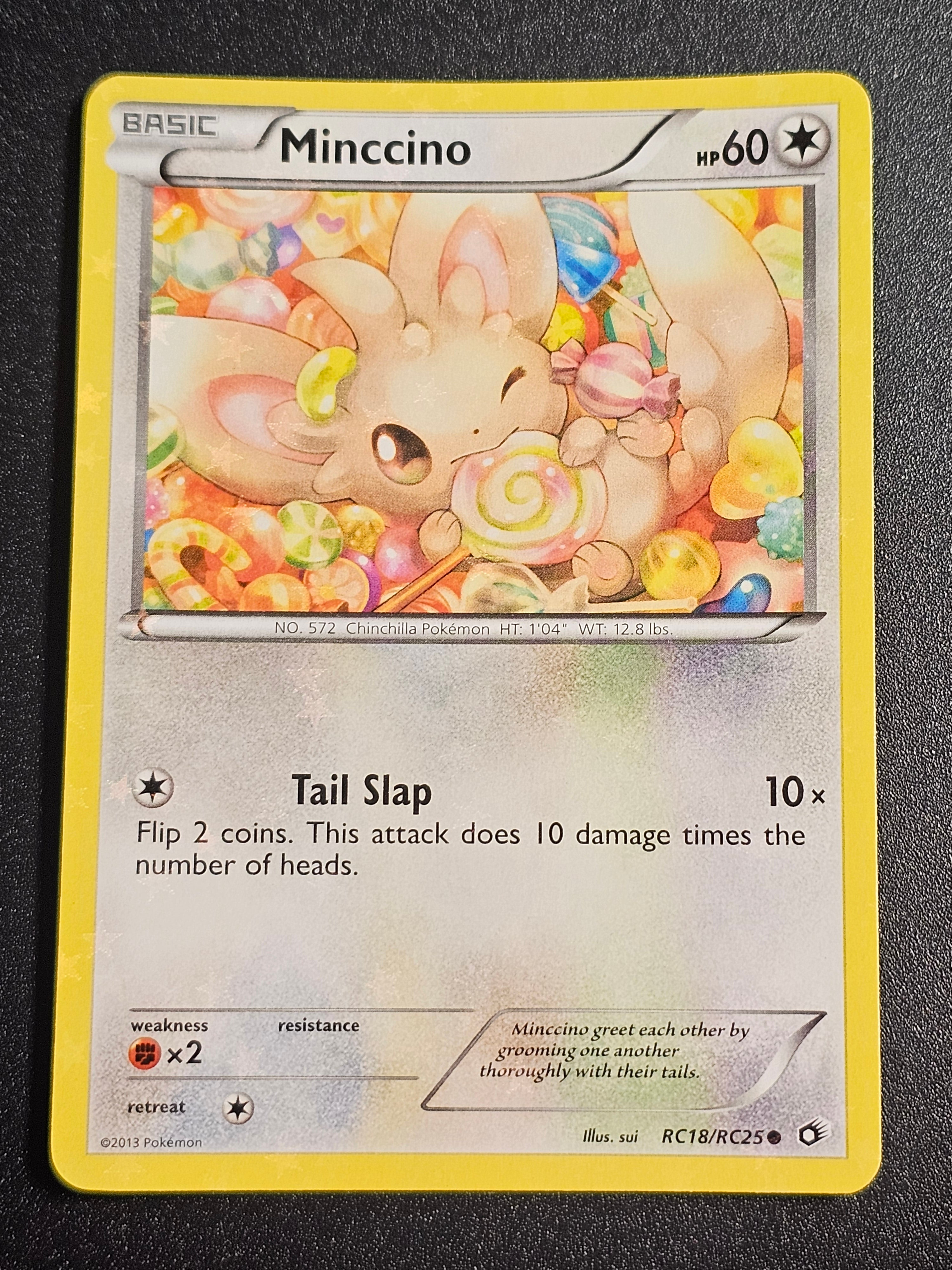 Pokemon TCG - Minccino RC18/RC25 Radiant Collection