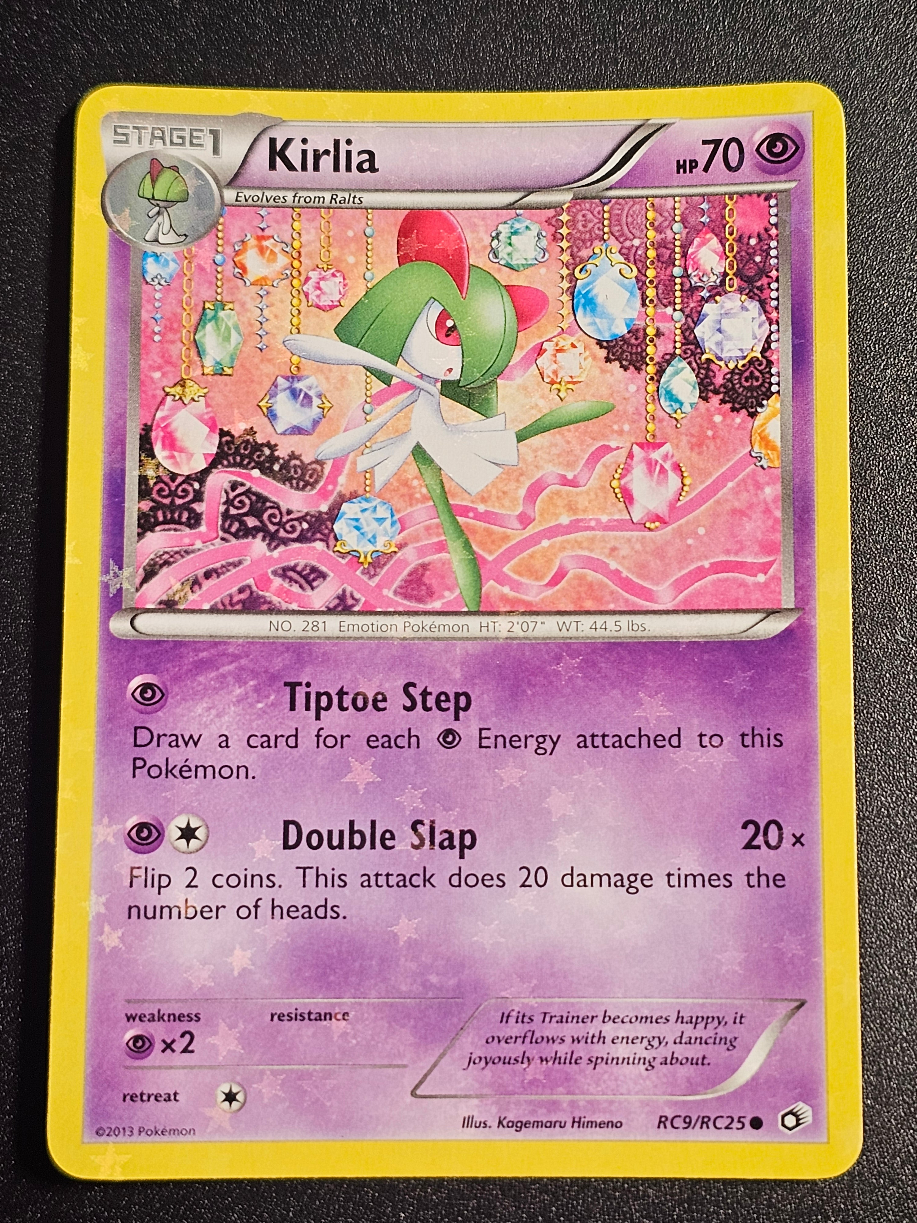 Pokemon TCG - Kirlia RC9/RC25 Radiant Collection
