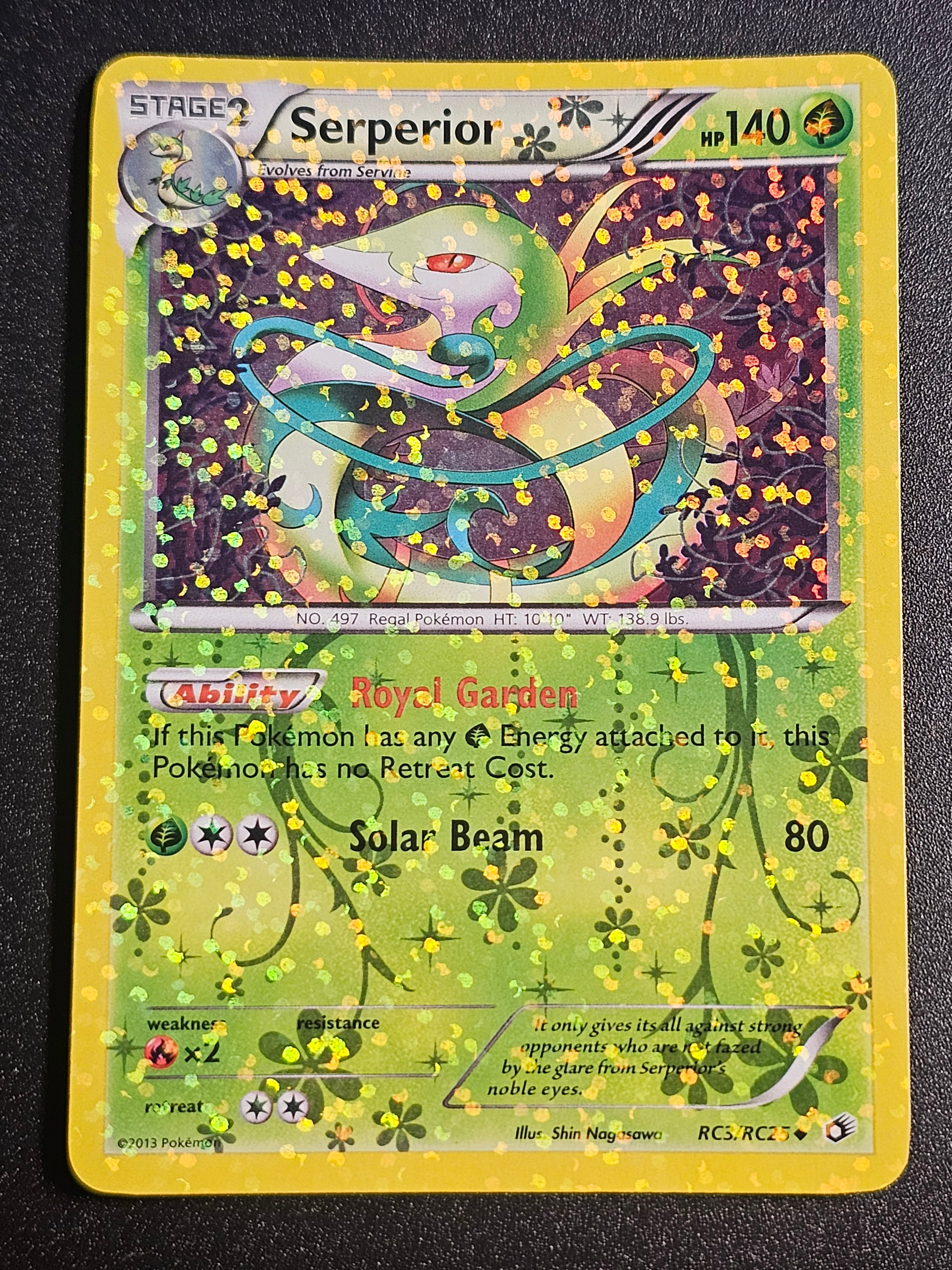 Pokemon TCG - Serperior RC3/RC25 Radiant Collection
