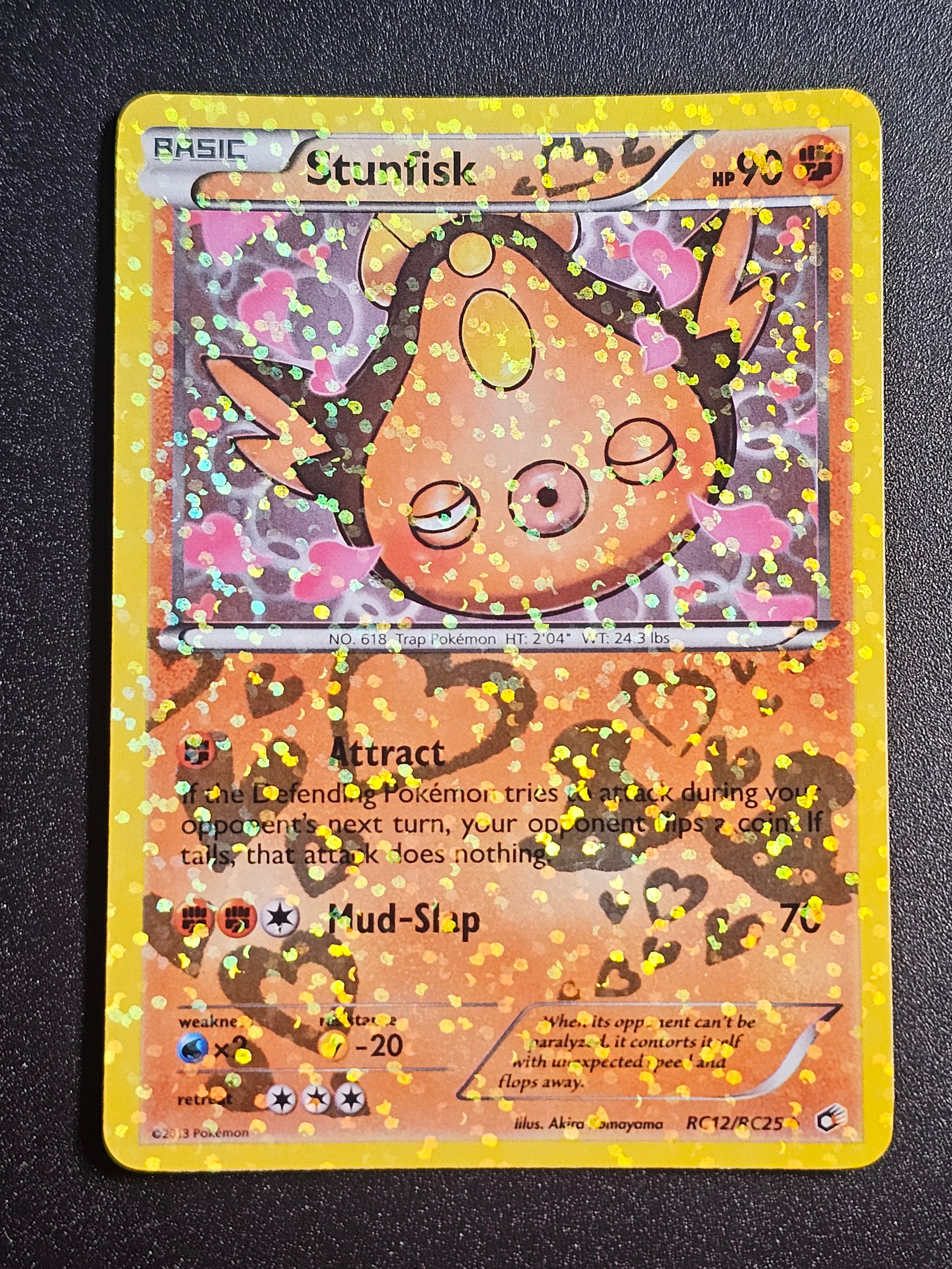 Pokemon TCG - Stunfisk RC12/RC25 Radiant Collection