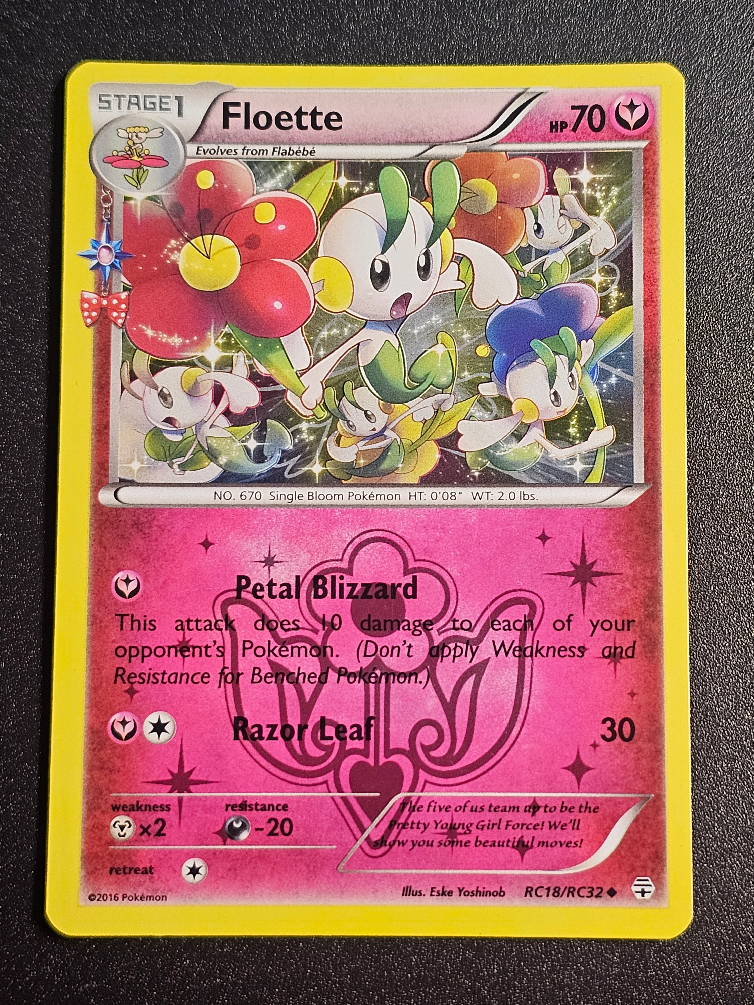 Pokemon TCG - Floette RC18/RC32 Radiant Collection