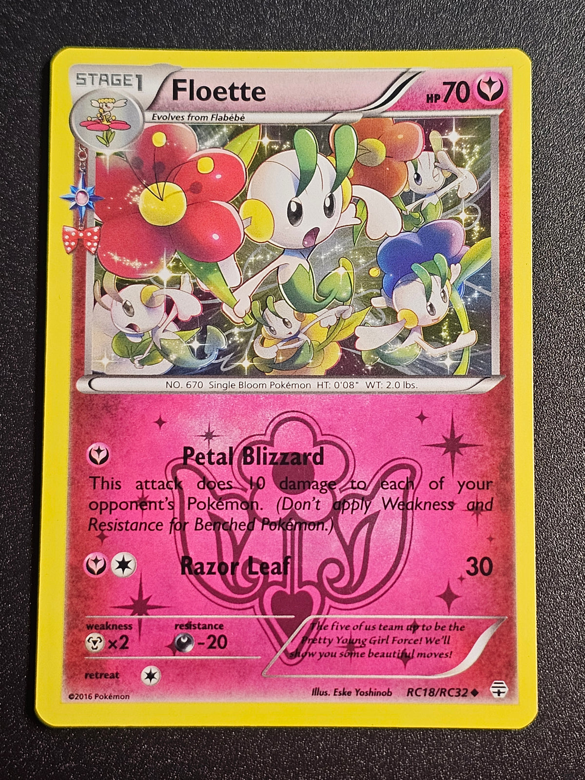 Pokemon TCG - Floette RC18/RC32 Radiant Collection