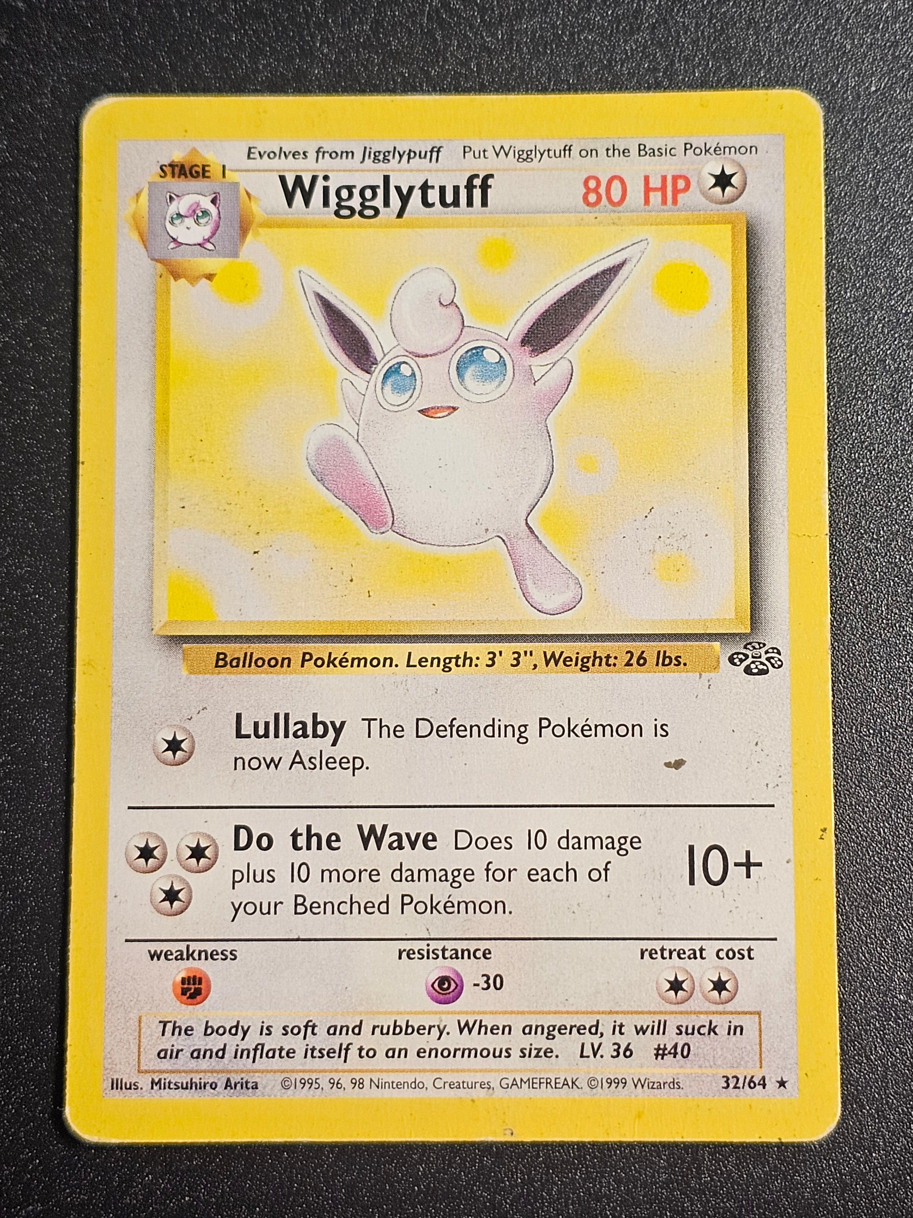 Pokemon TCG - Wigglytuff 32/64 Jungle