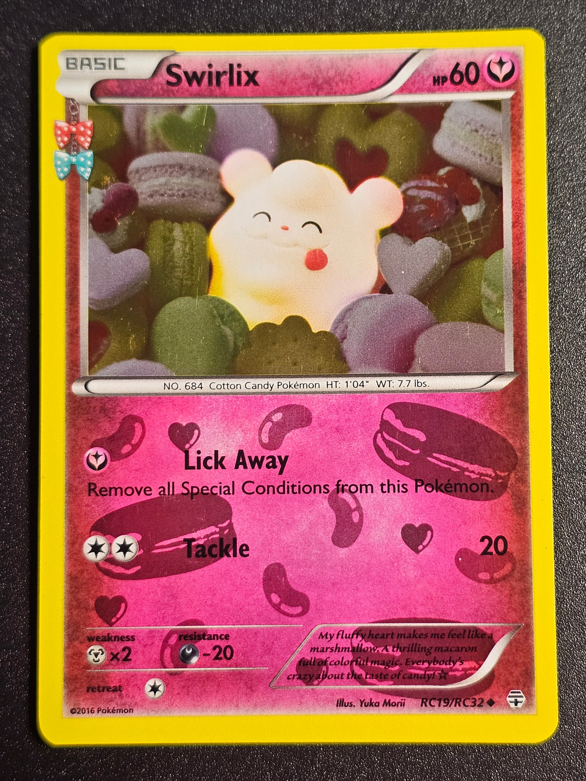 Pokemon TCG - Swirlix RC19/RC32 Radiant Collection