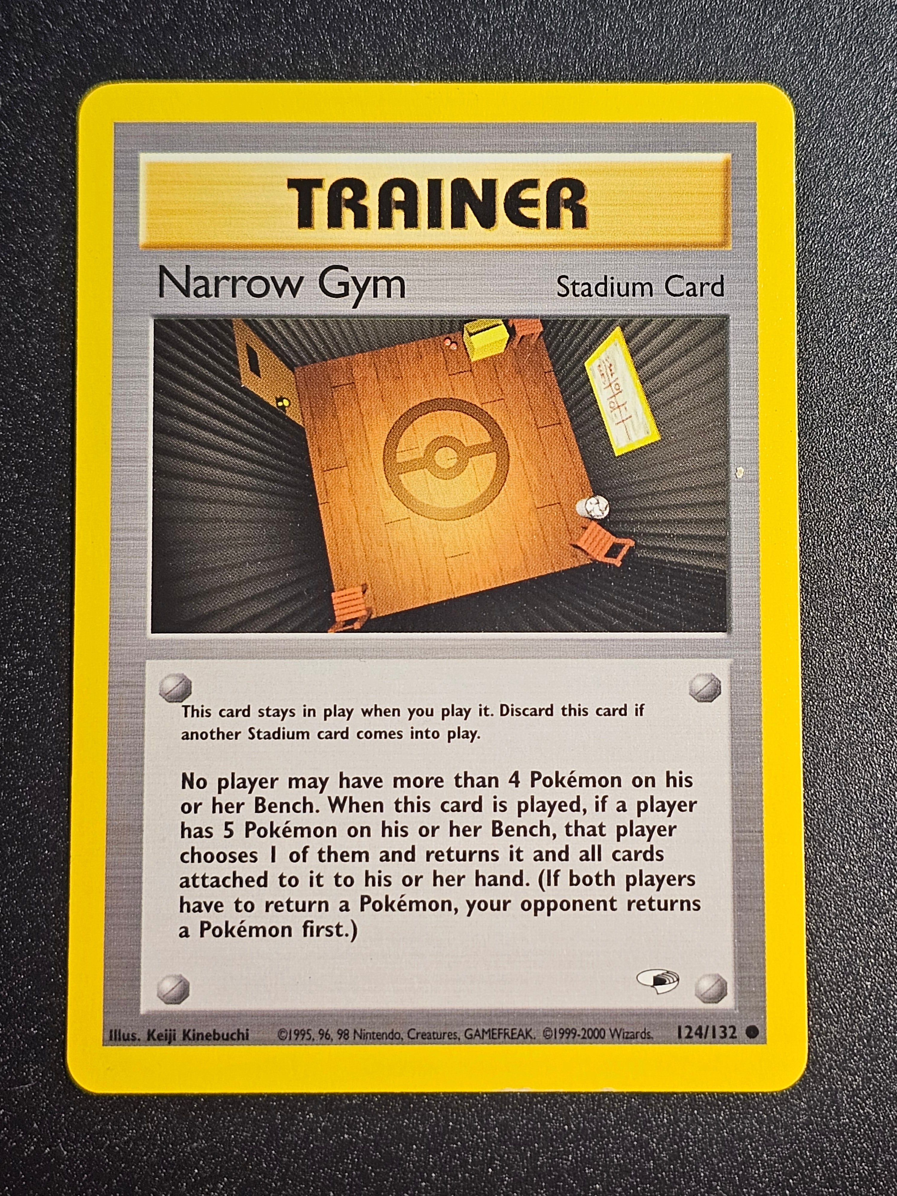 Pokemon TCG - Narrow Gym 124/132 Gym Heroes
