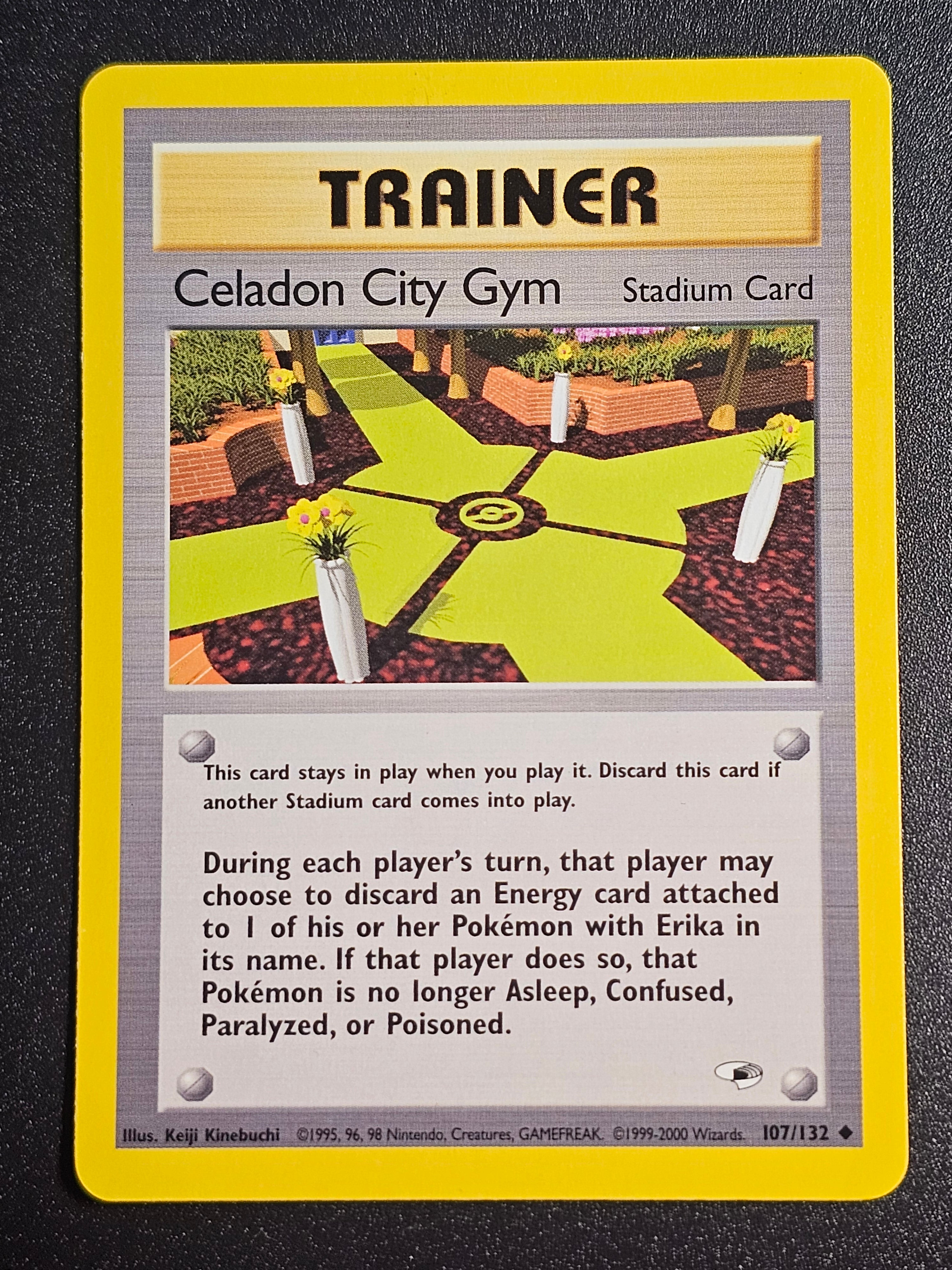 Pokemon TCG - Celadon City Gym 107/132 Gym Heroes