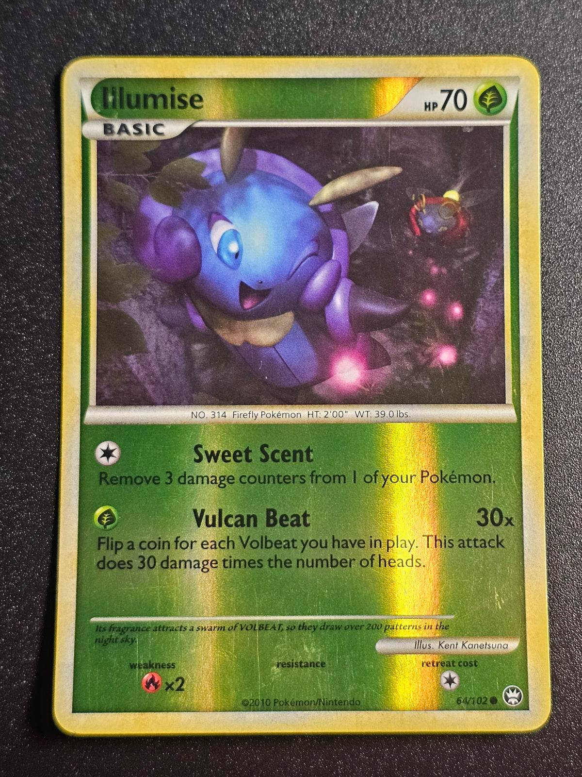 Pokemon TCG - Illumise 64/102 Reverse Holo Triumphant