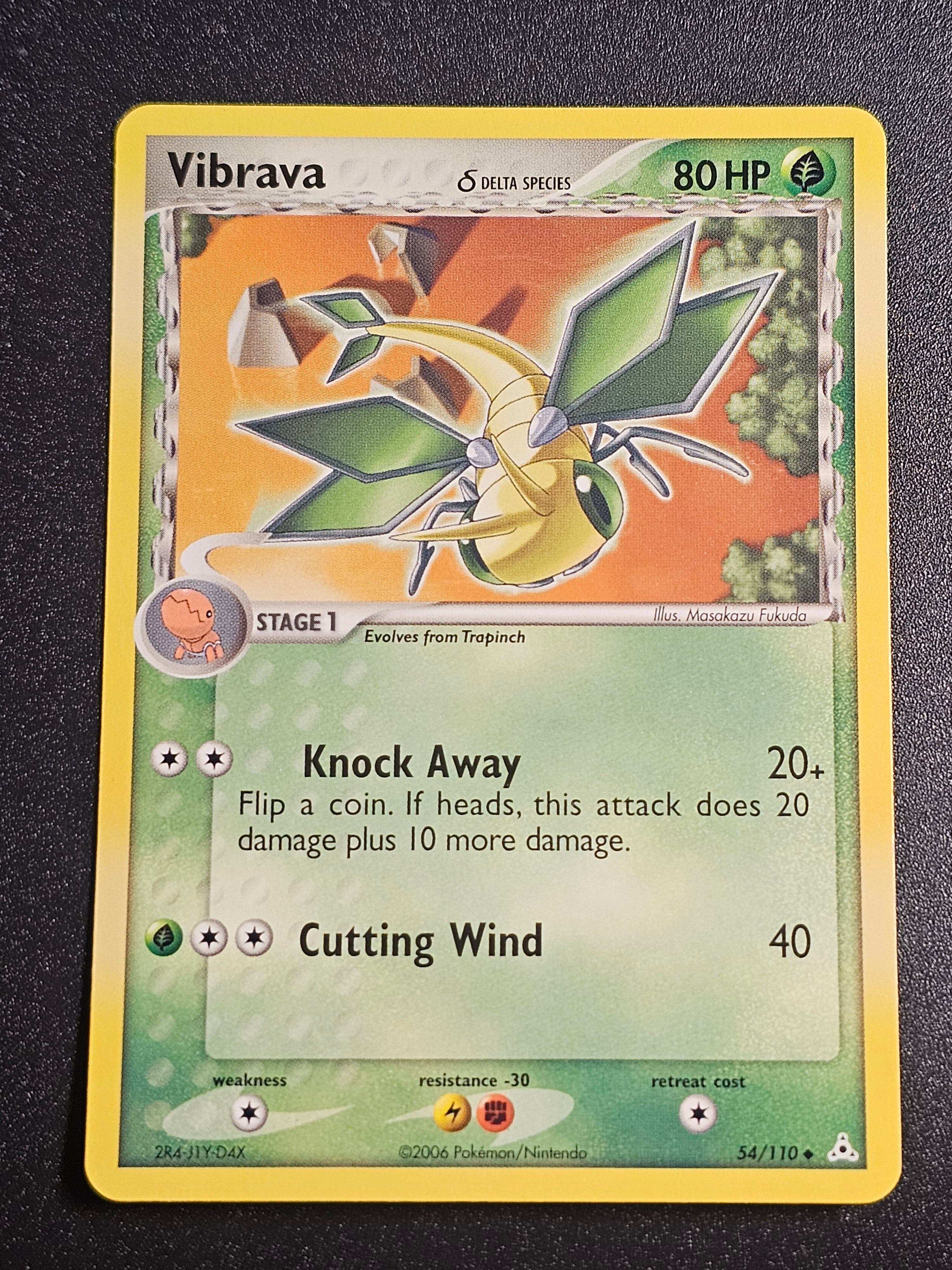 Pokemon TCG - Vibrava 54/110 Holon Phantoms