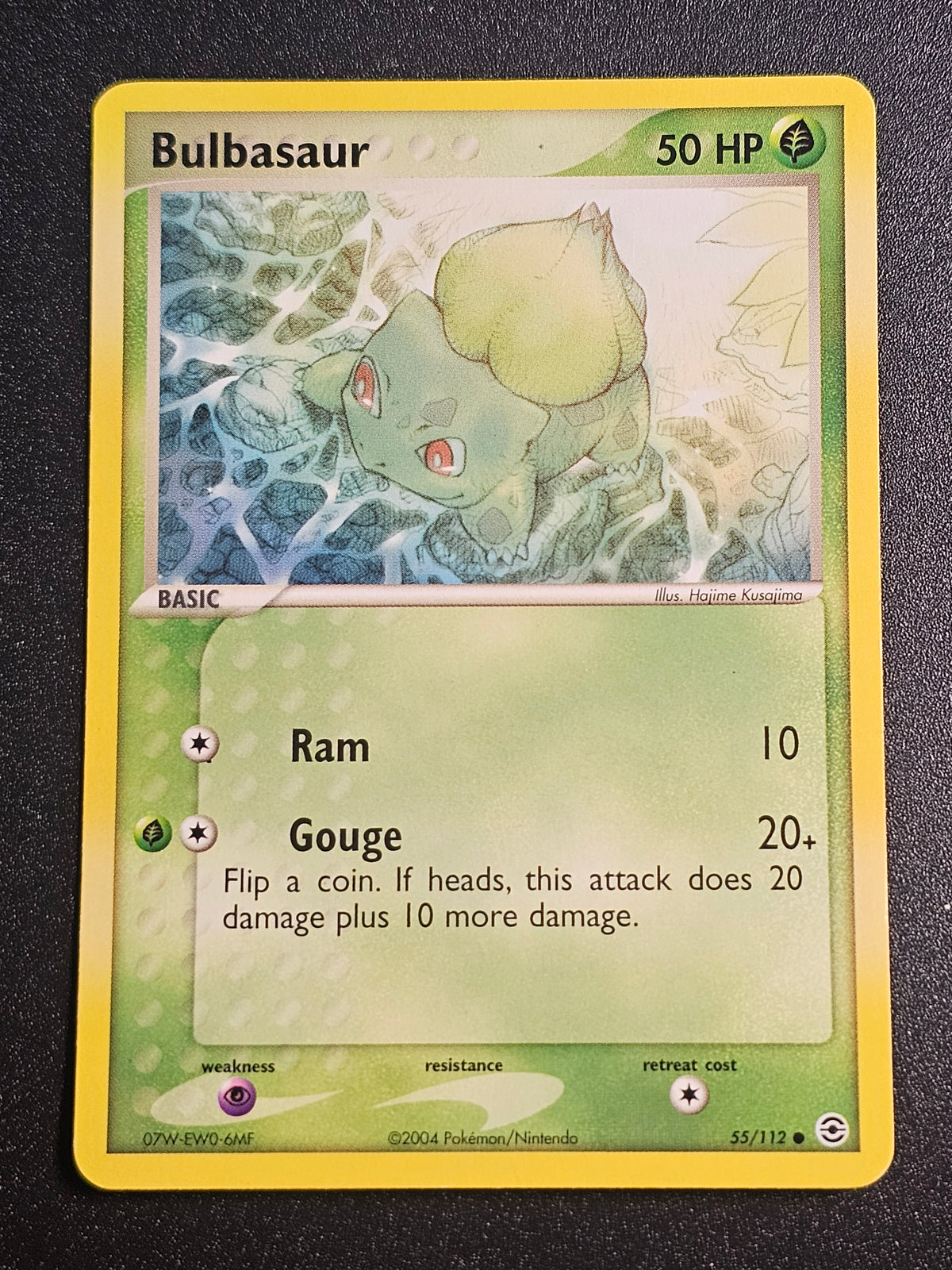 Pokemon TCG - Bulbasaur 55/112 Fire Red & Leaf Green