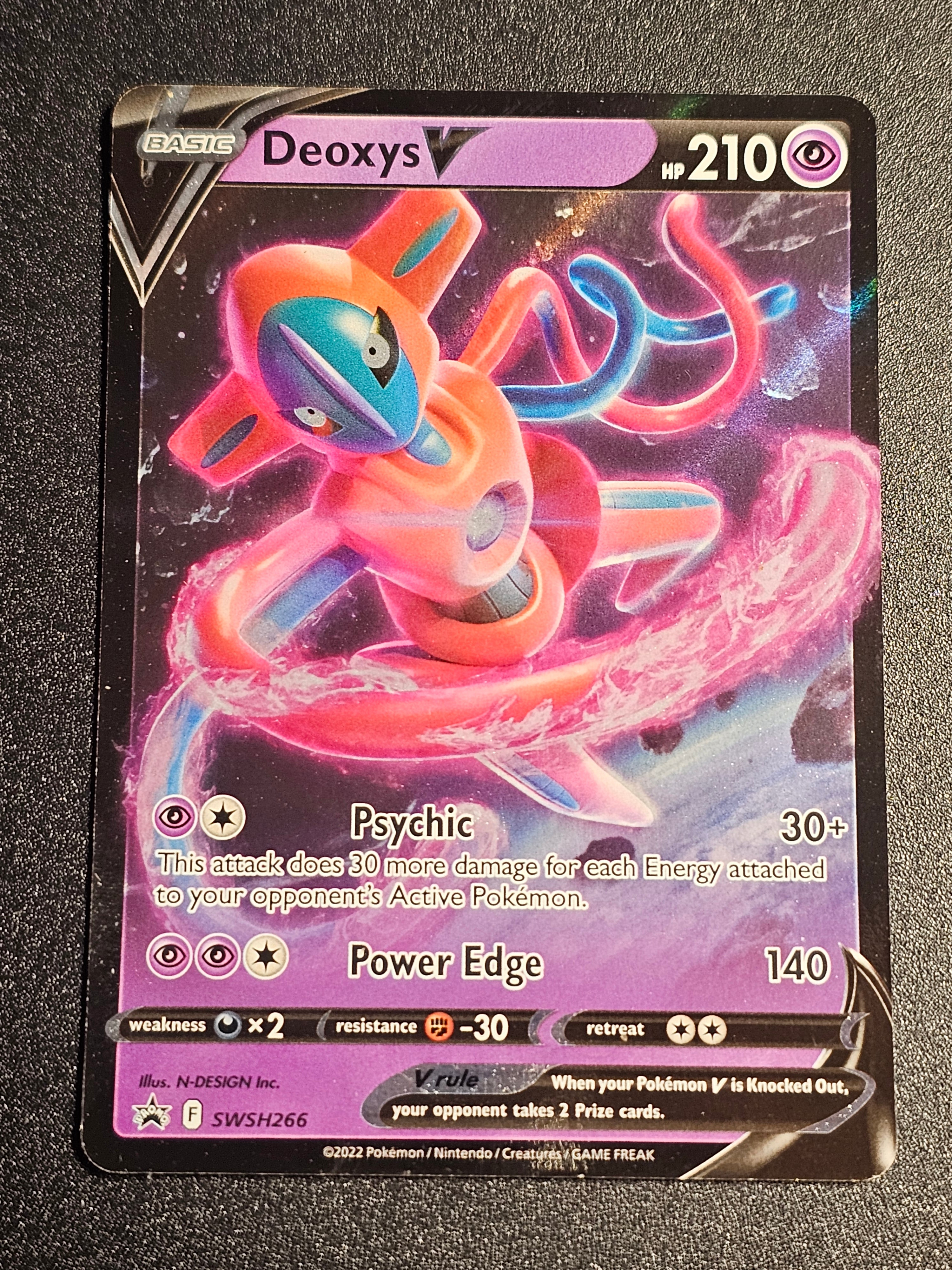 Pokemon TCG - Deoxys V SWSH266 Promo