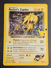 Pokemon TCG - Rocket's Zapdos 15/132 Celebrations