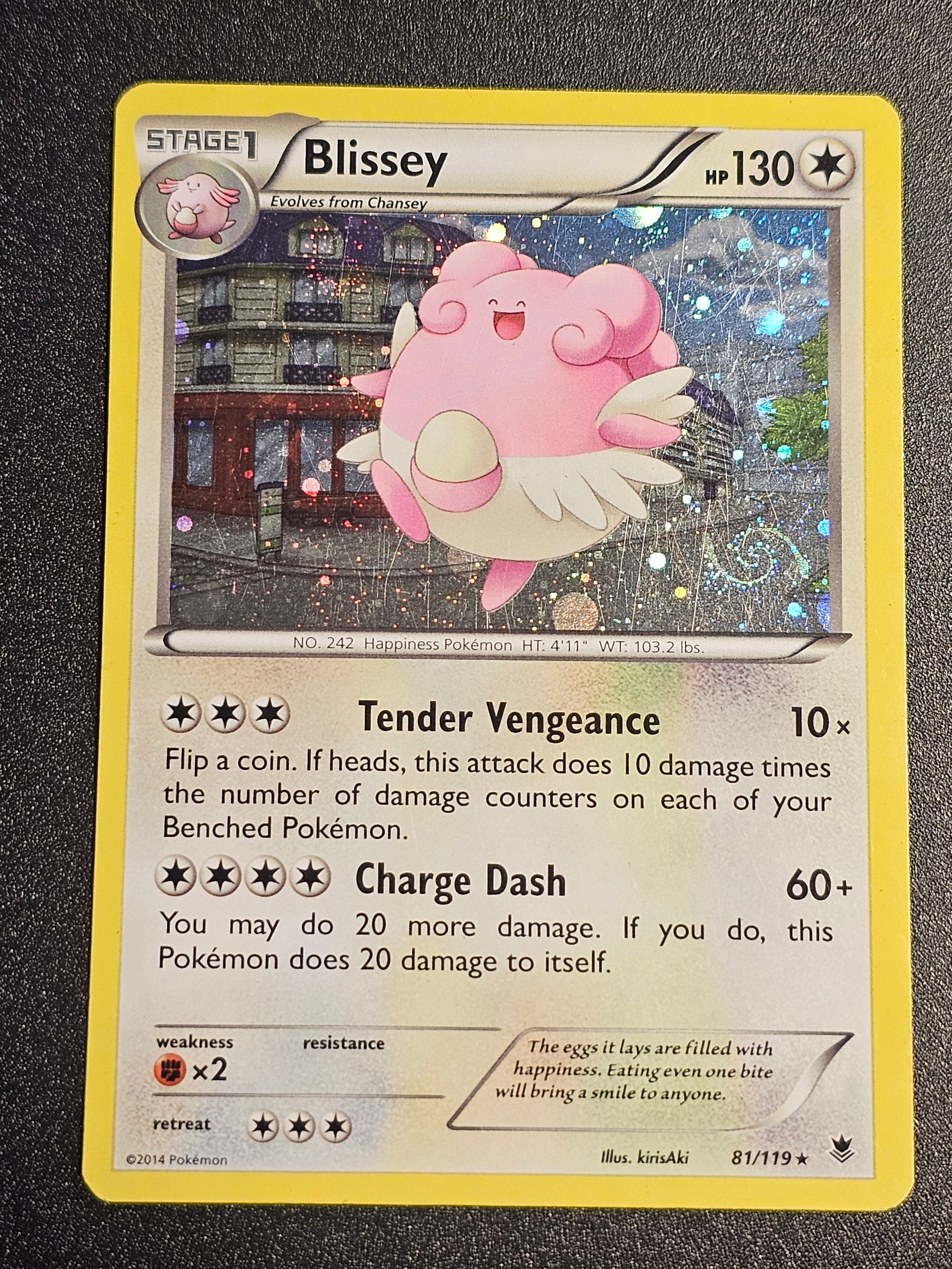 Pokemon TCG - Blissey 81/119 Cosmos Holo