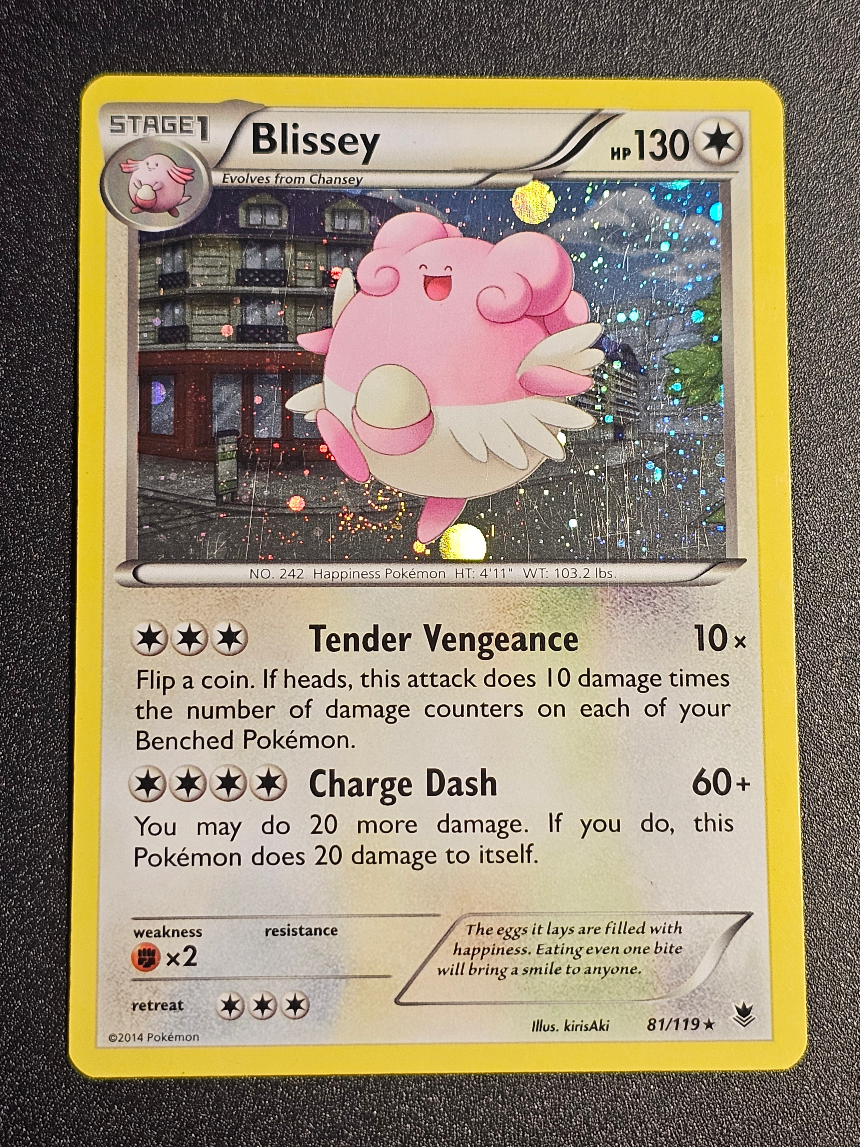 Pokemon TCG - Blissey 81/119 Cosmos Holo