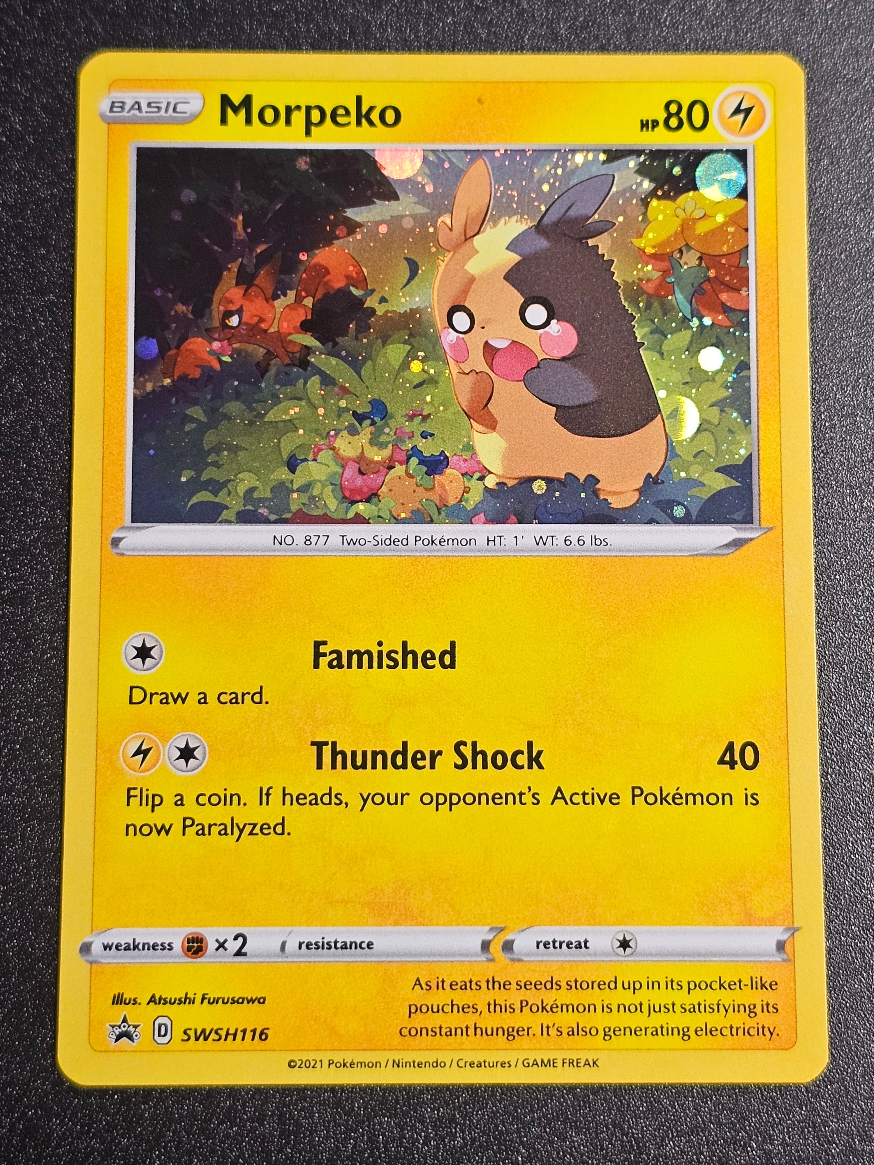Pokemon TCG - Morpeko SWSH116 Promo