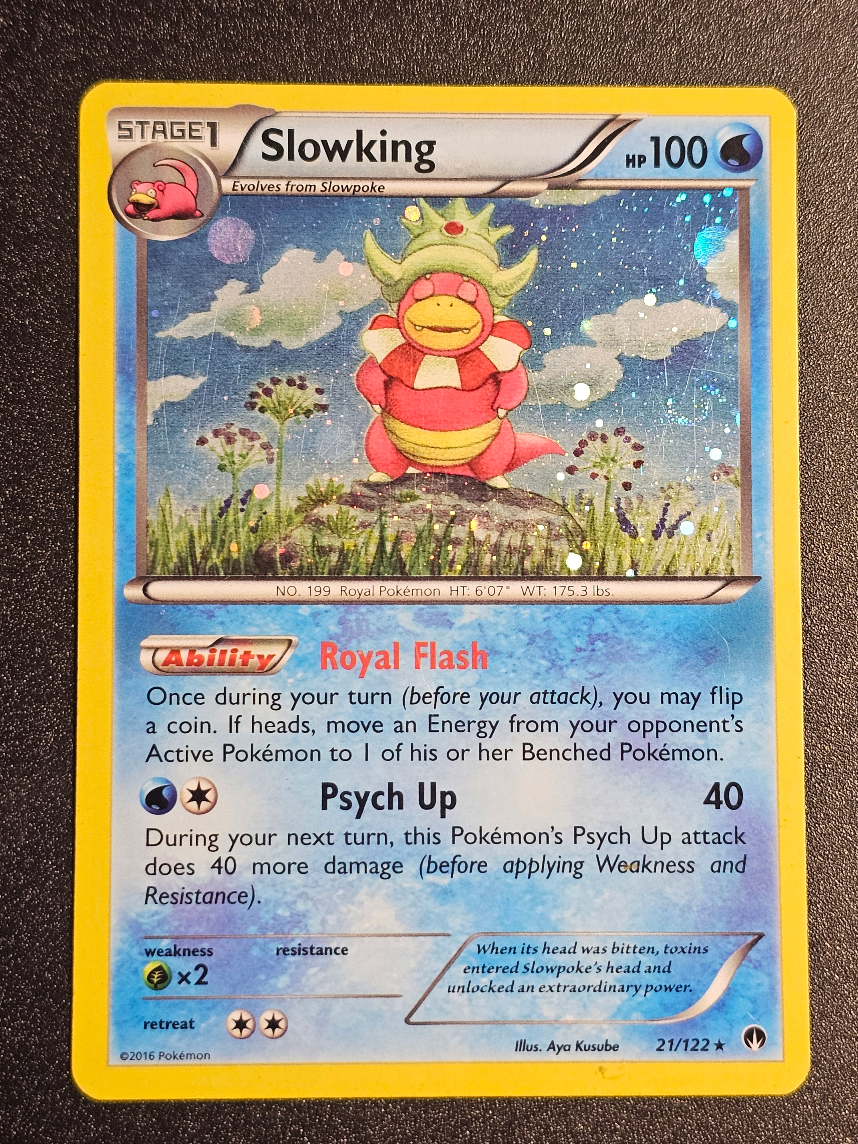 Pokemon TCG - Slowking 21/122 Holo Cosmos Breakpoint