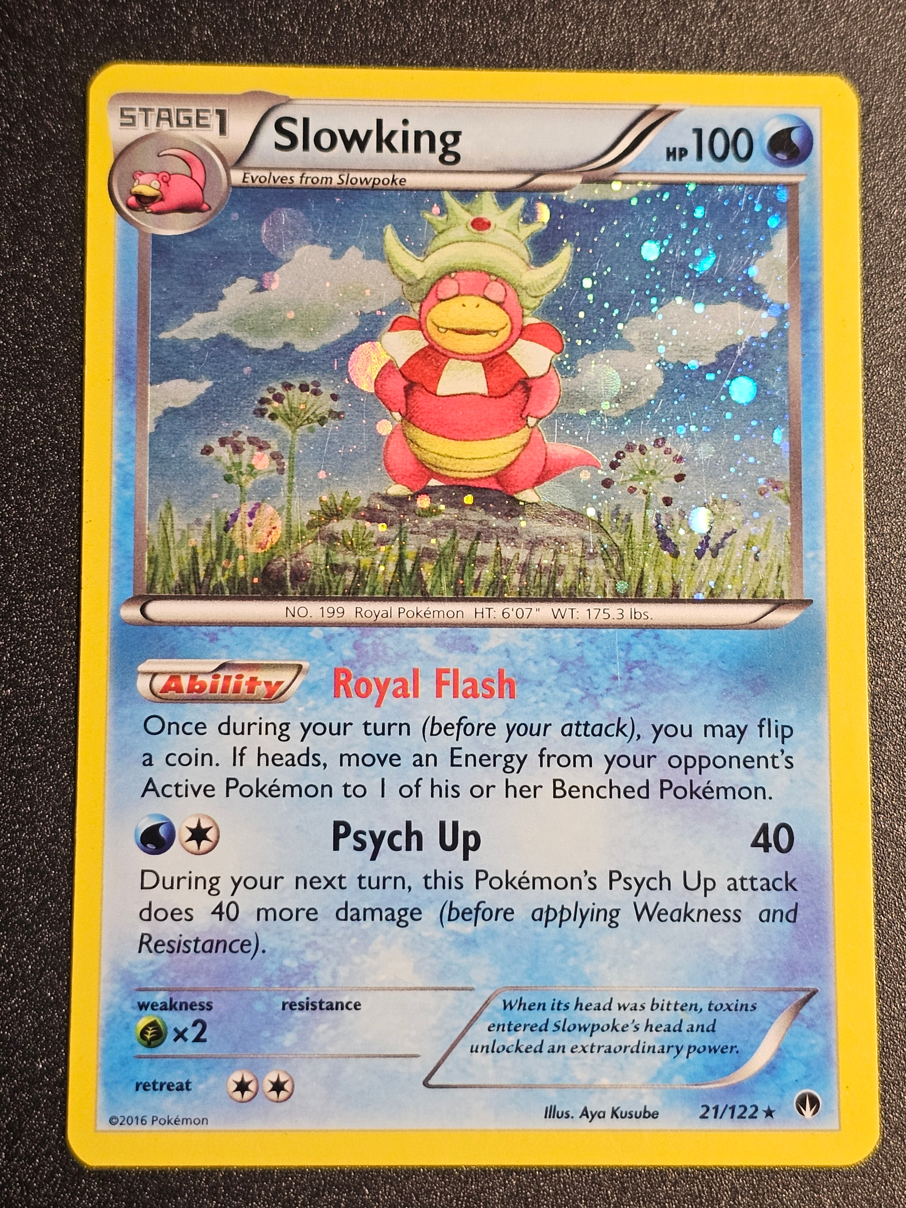 Pokemon TCG - Slowking 21/122 Holo Cosmos Breakpoint