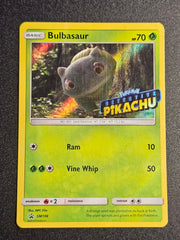 Pokemon TCG - Bulbasaur SM198 Promo Detective Pikachu