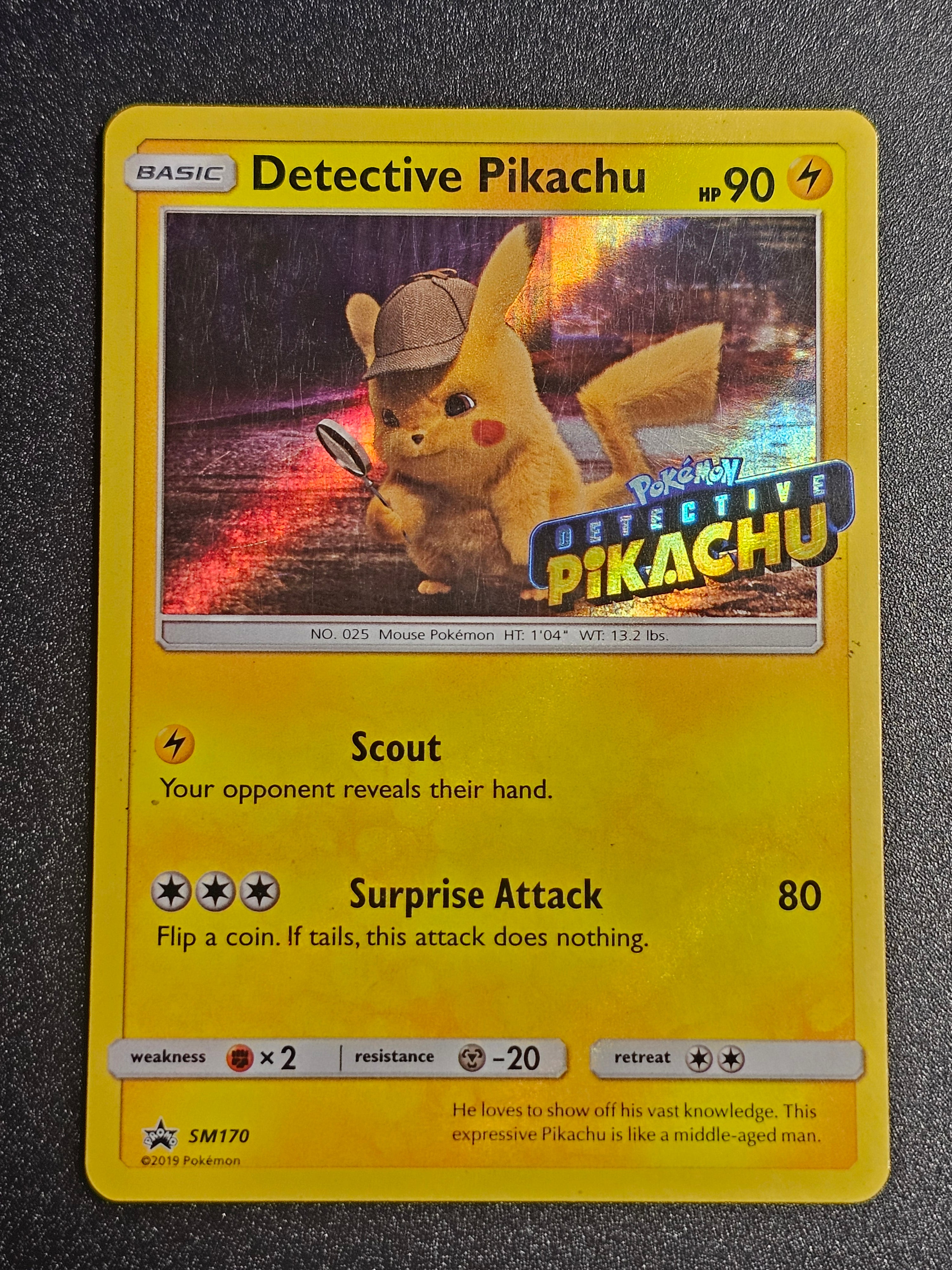 Pokemon TCG - Detective Pikachu SM170 Promo