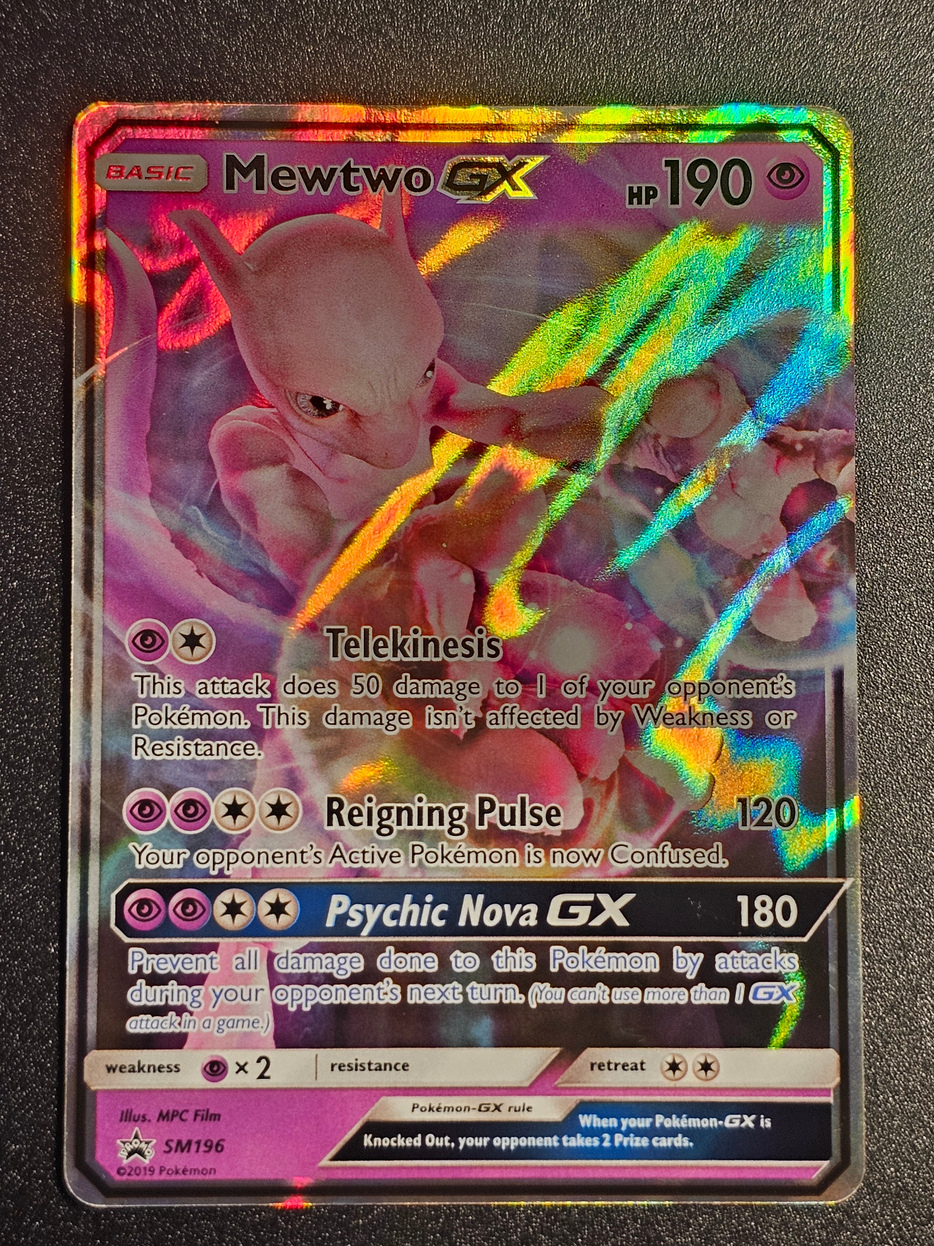 Pokemon TCG - Mewtwo GX SM196 Promo