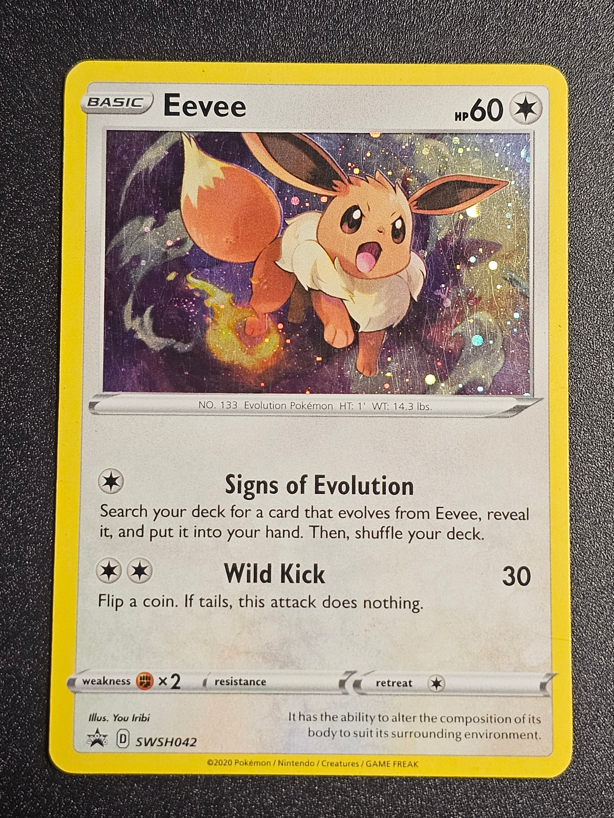 Pokemon TCG - Eevee SWSH042 Promo