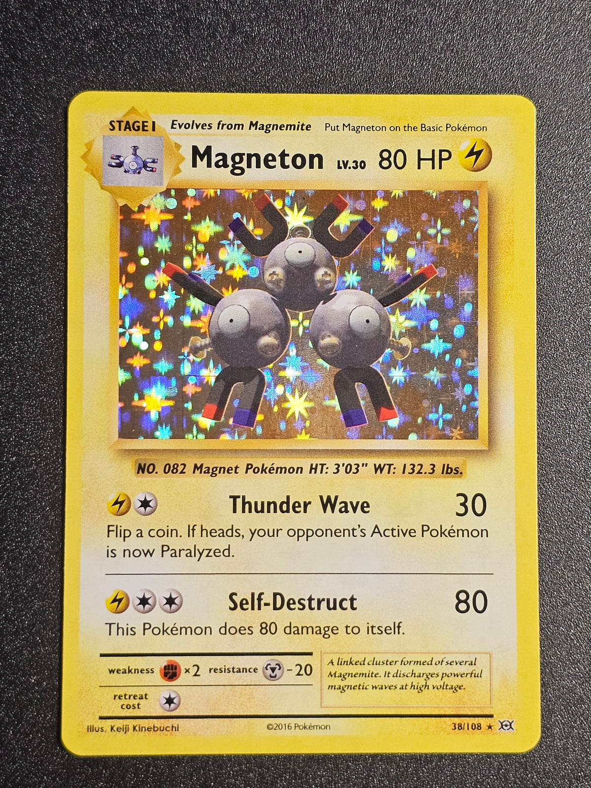 Pokemon TCG - Magneton HOLO 38/108 Holo Evolutions