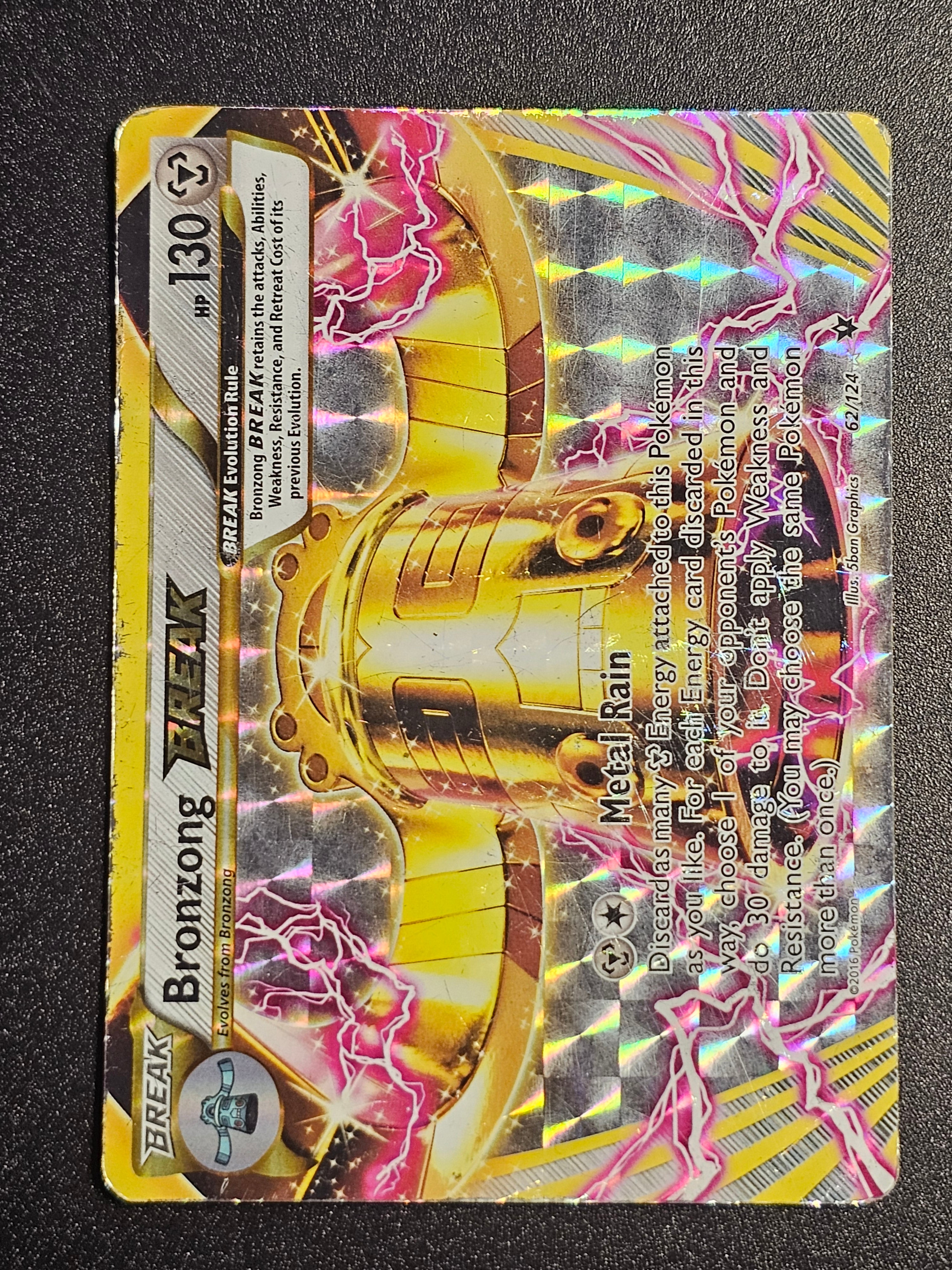 Pokemon TCG - Bronzong Break 62/124 Fates Collide