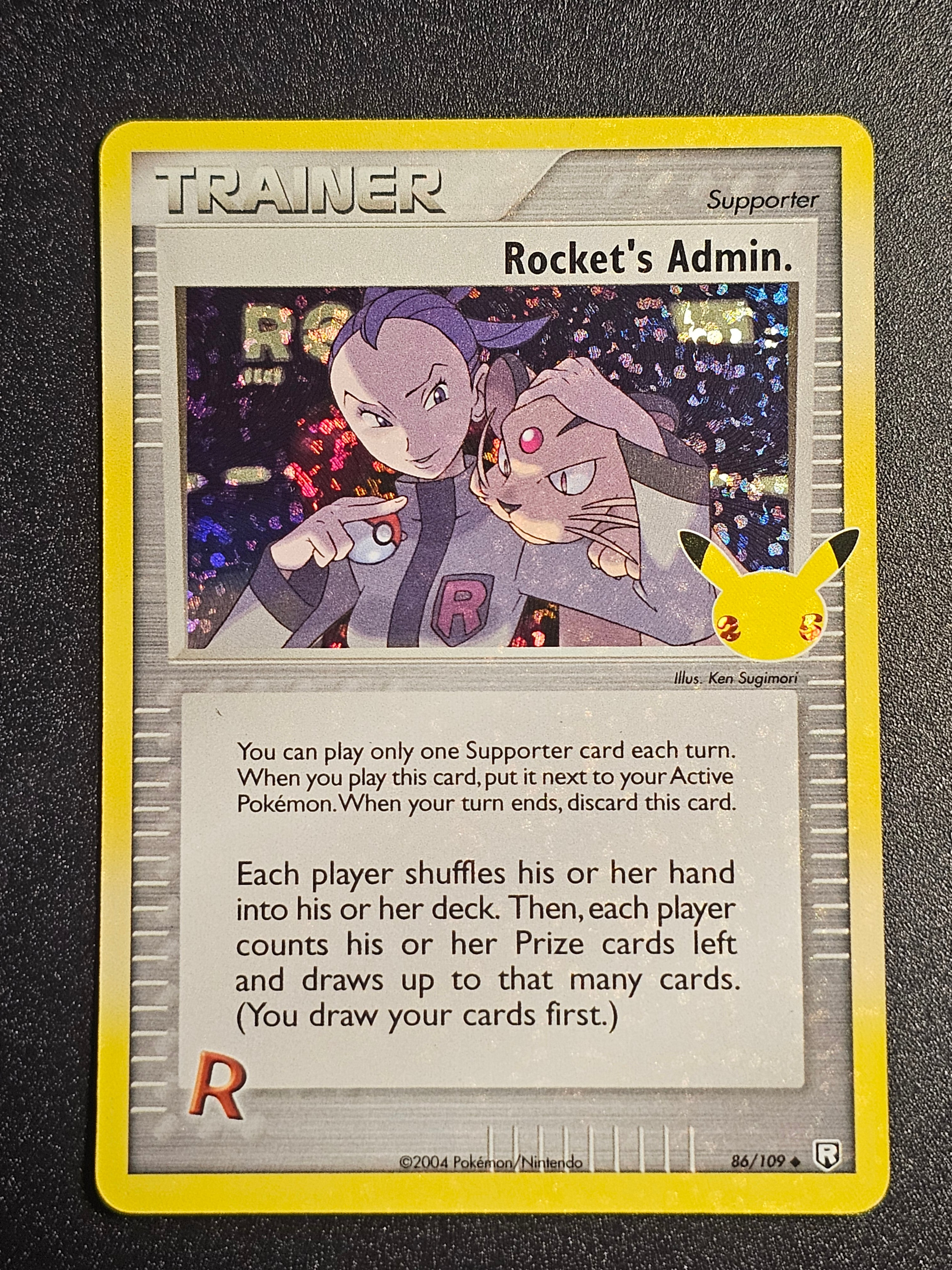 Pokemon TCG - Rocket's Admin 86/109 Celebrations