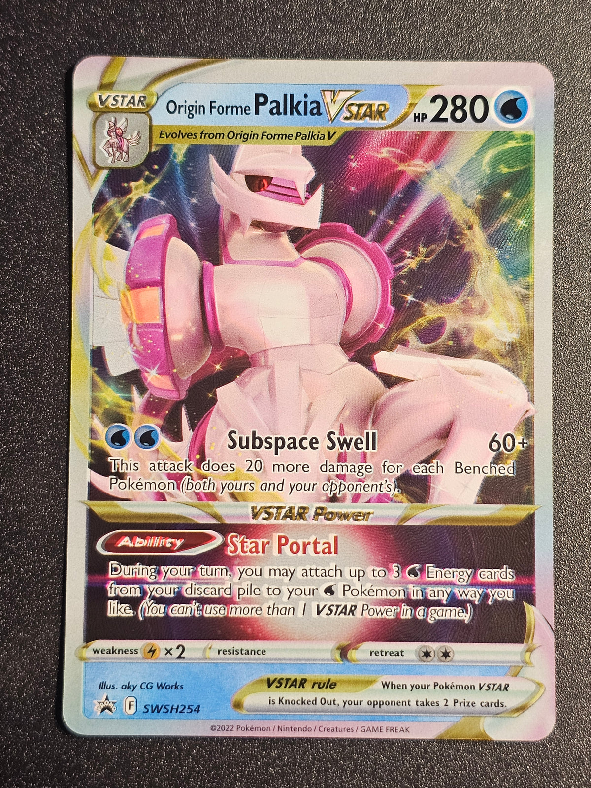 Pokemon TCG - Origin Forme Palkia VSTAR SWSH254 Promo