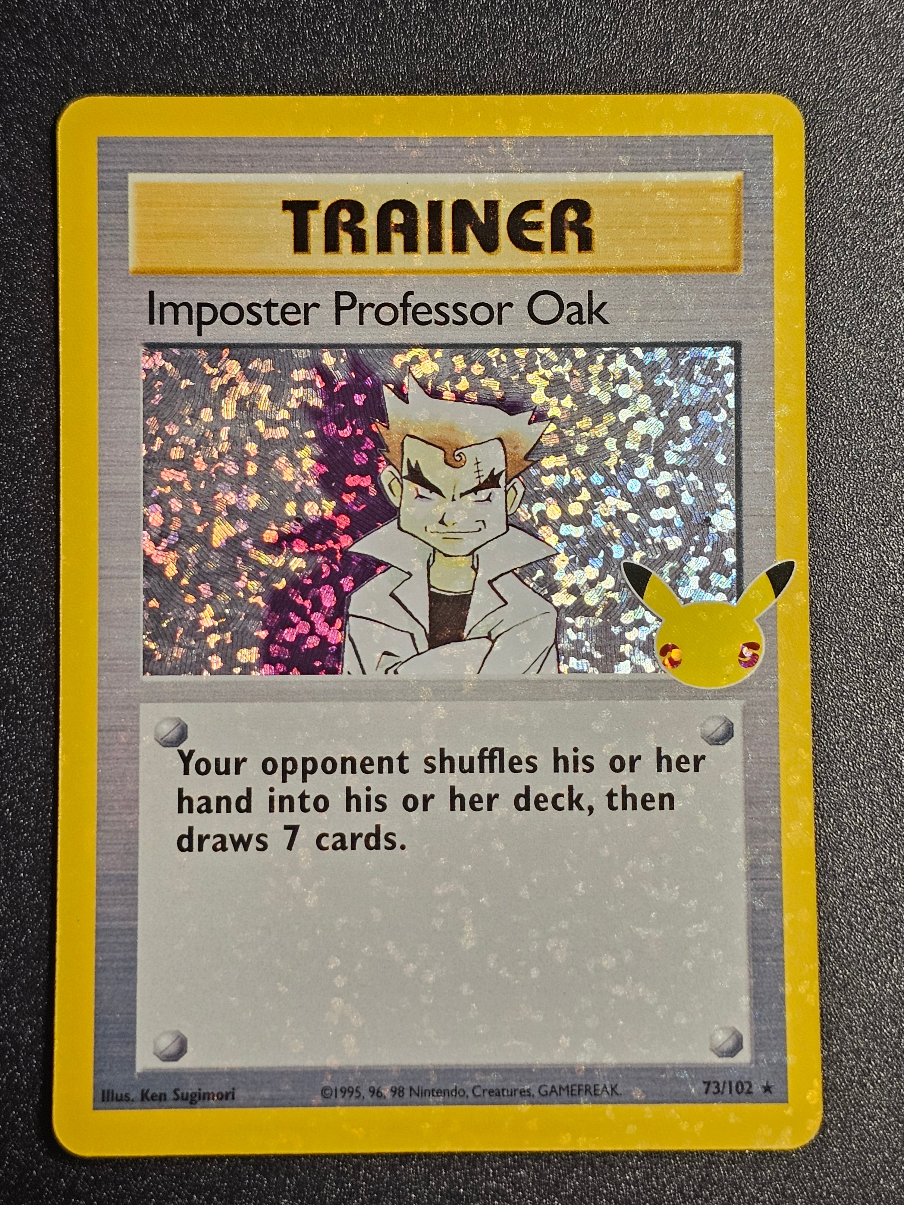 Pokemon TCG - Imposter Professor Oak 73/102 Celebrations