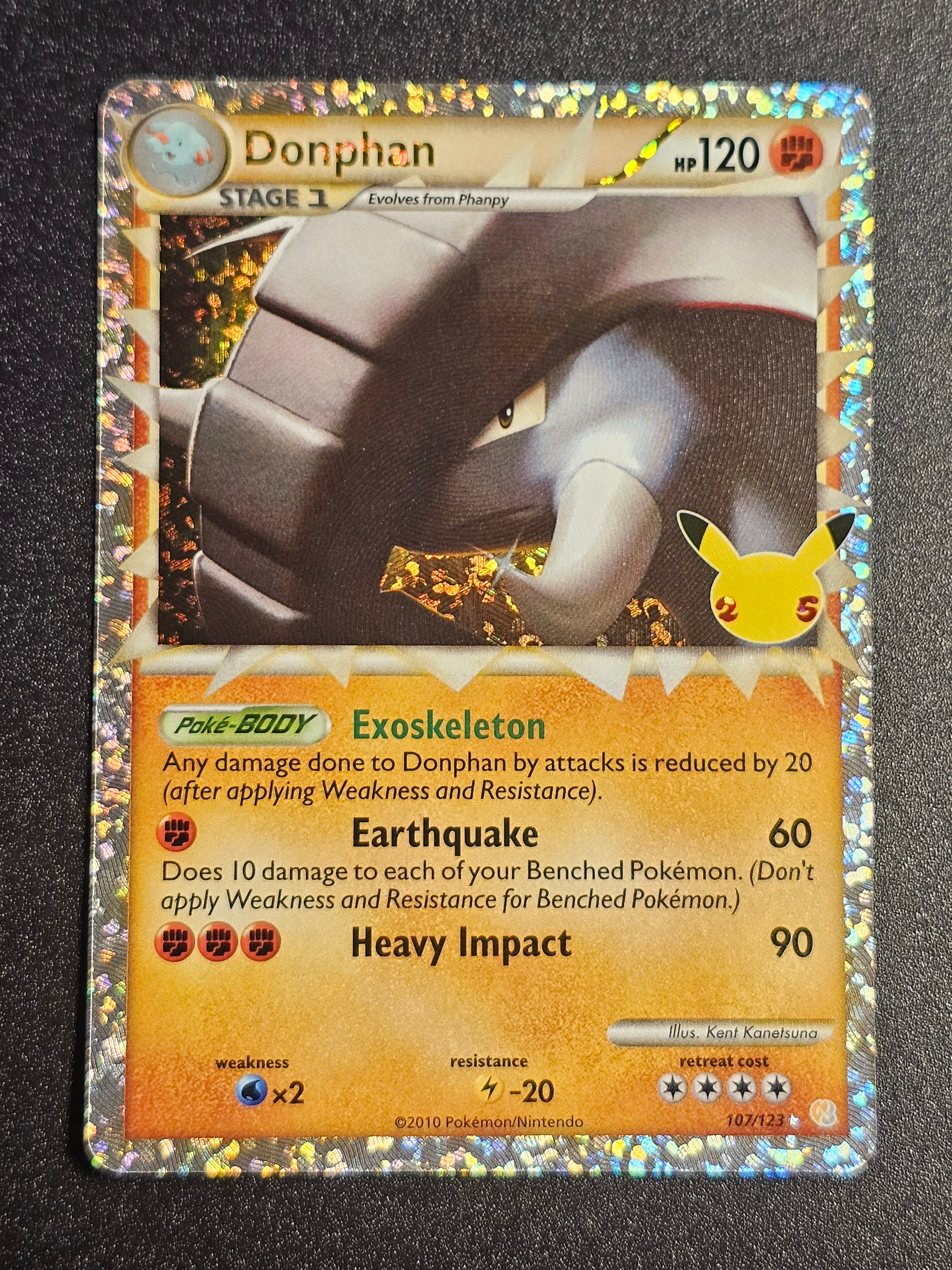 Pokemon TCG - Donphan 107/123 Celebrations