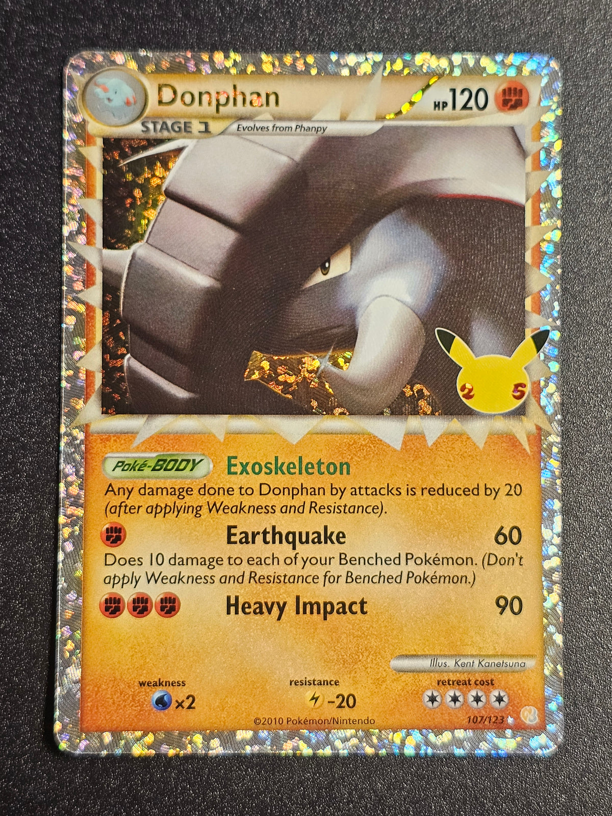 Pokemon TCG - Donphan 107/123 Celebrations