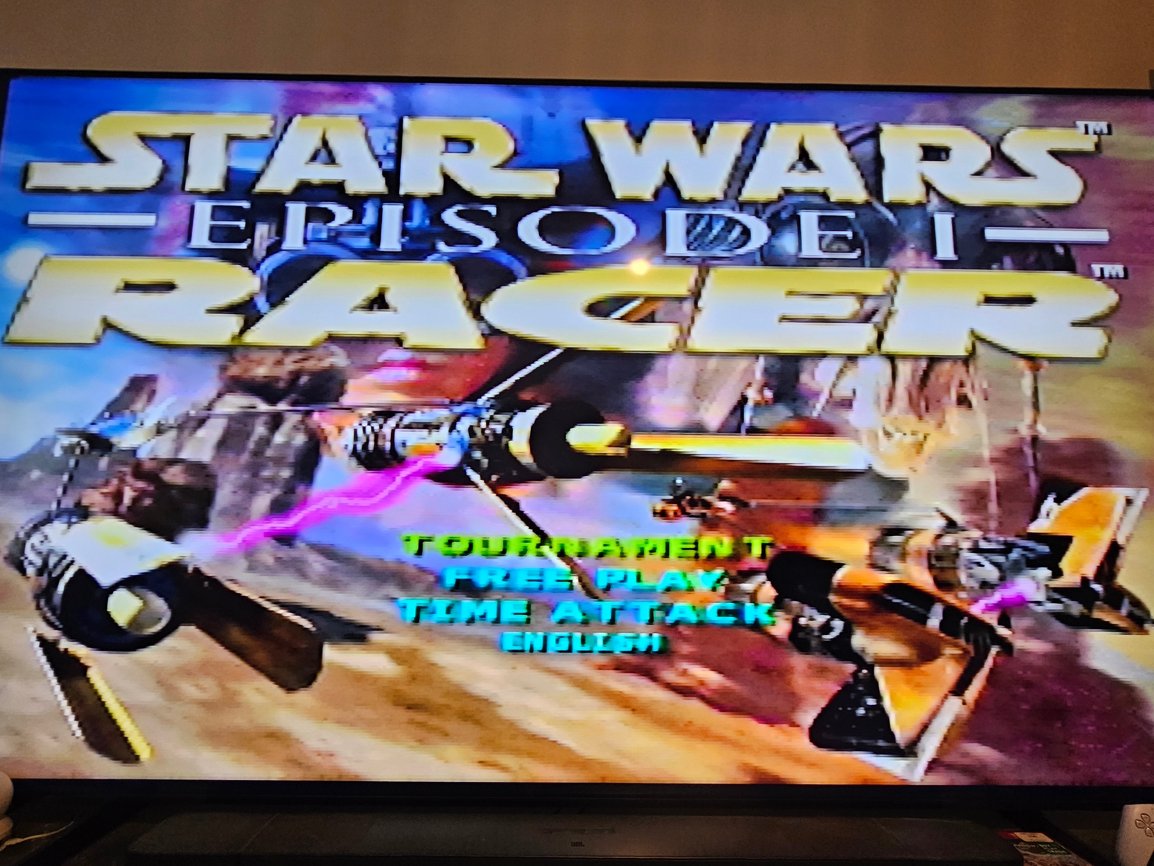 Nintendo 64 - Star Wars Racer PAL Boxed
