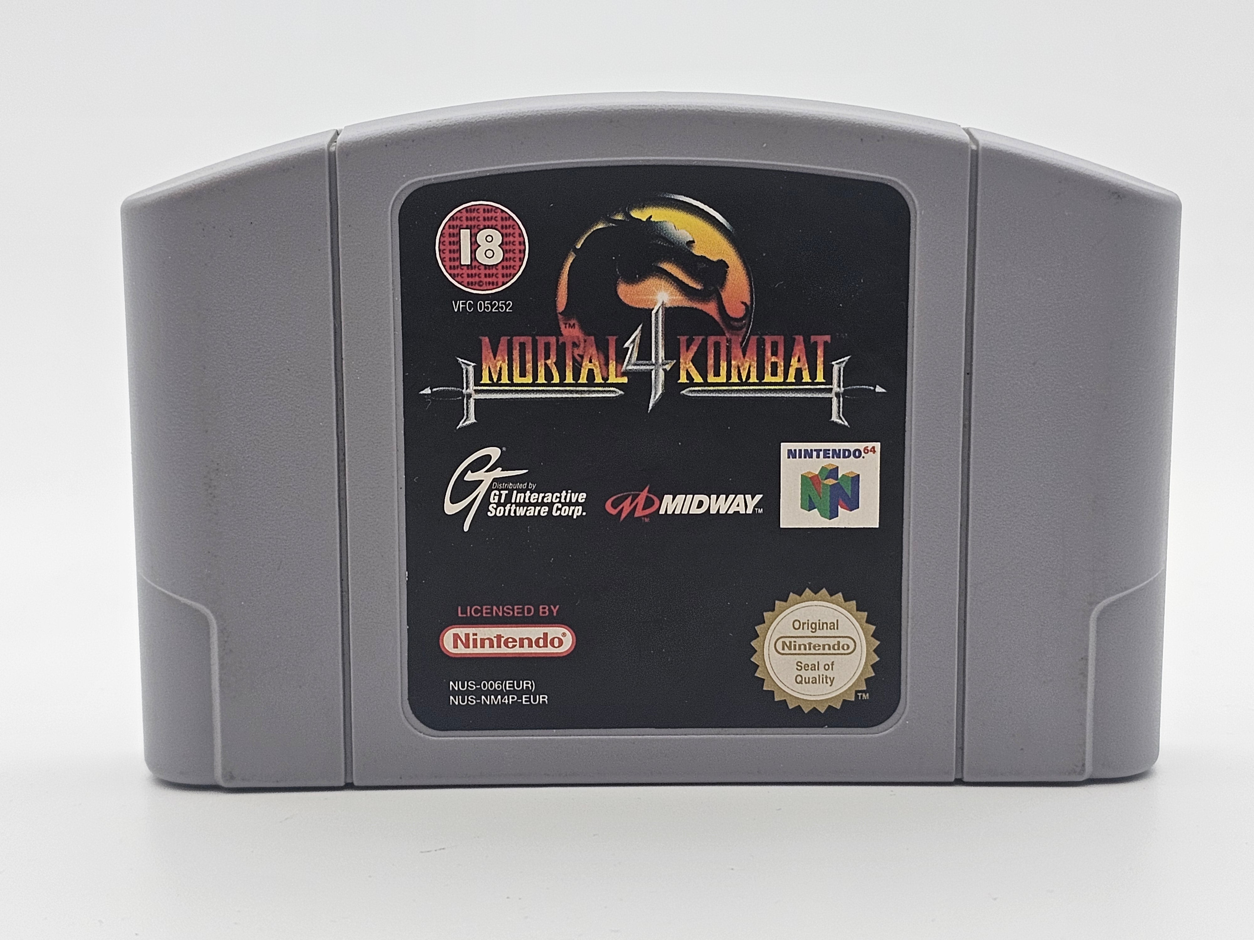 Nintendo 64 - Mortal Kombat 4 Pal