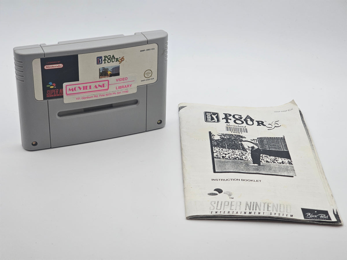 Super Nintendo - PGA Tour 96 PAL